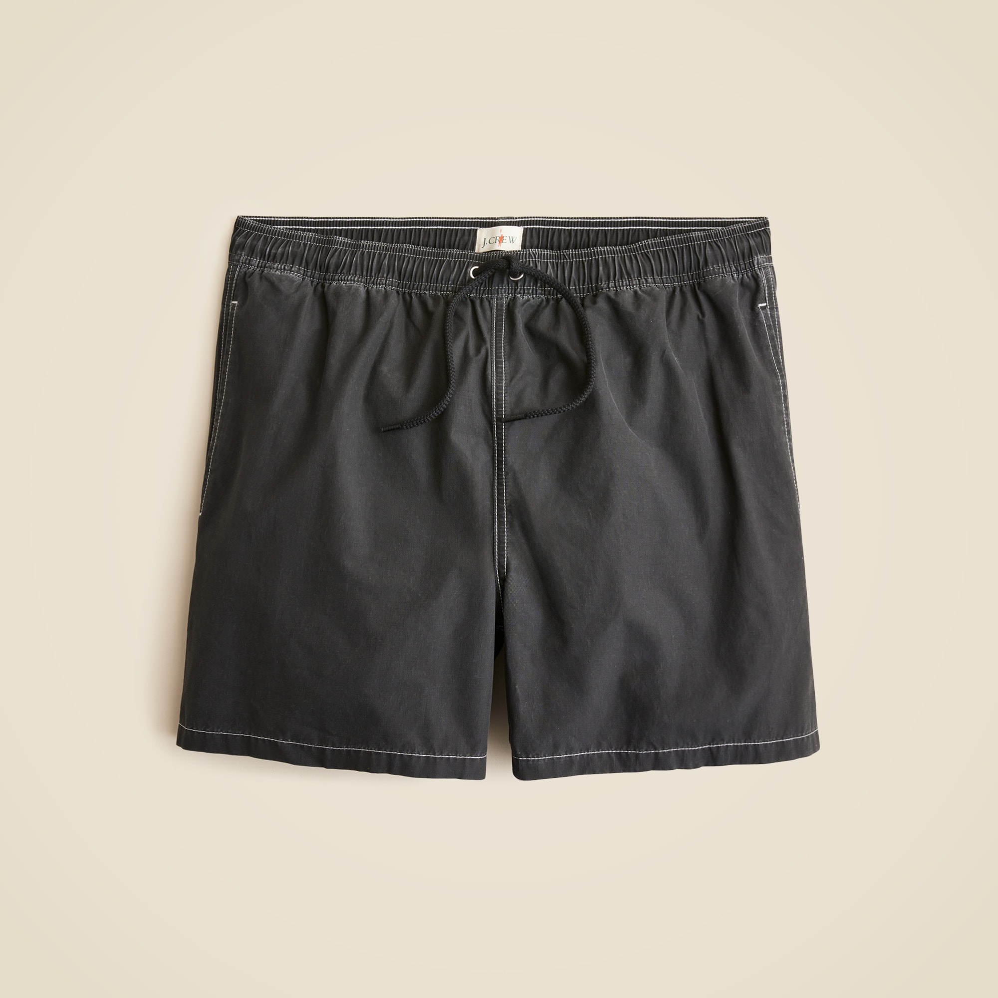 mens 5&quot; pigment-dyed swim trunk