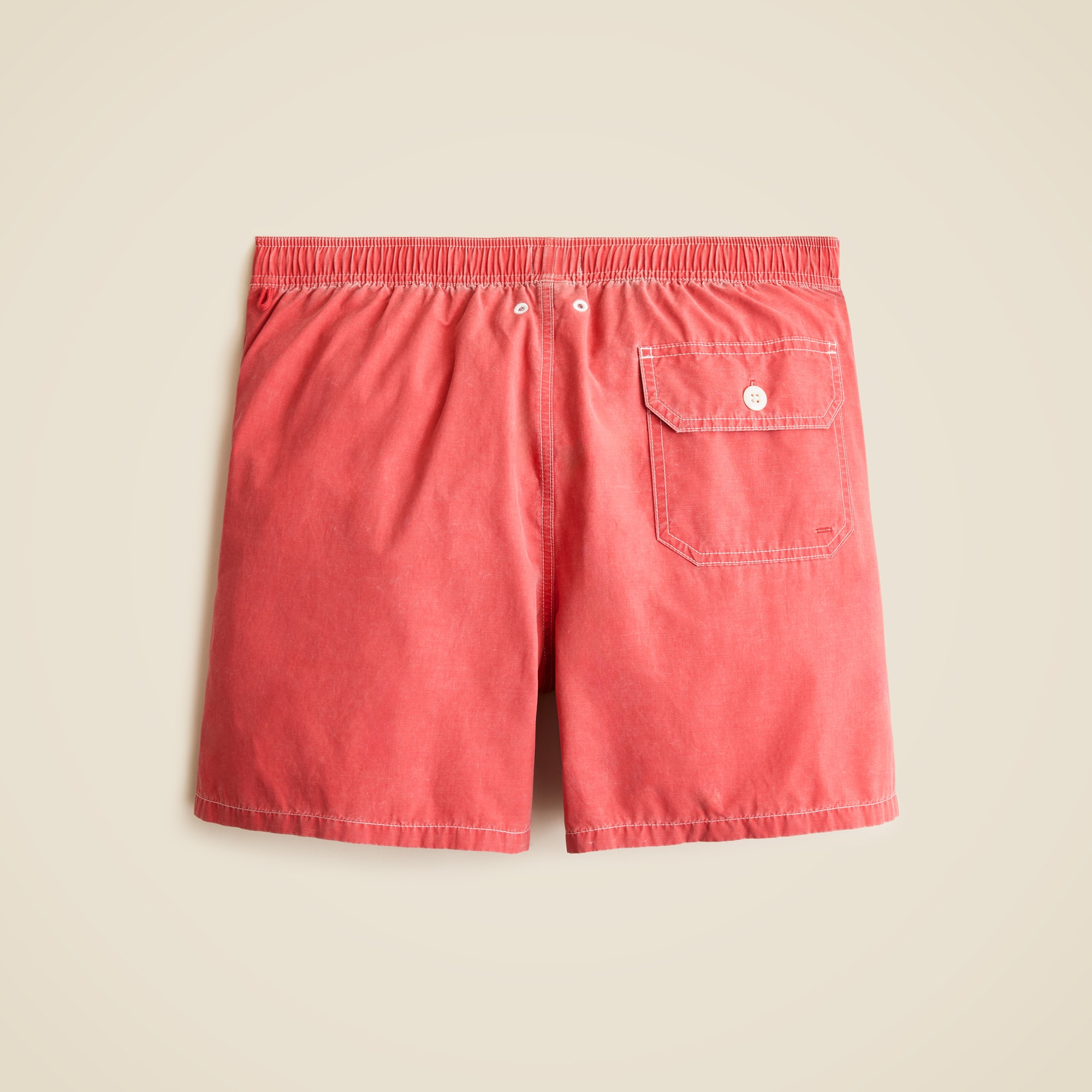 5" pigment-dyed swim trunk
