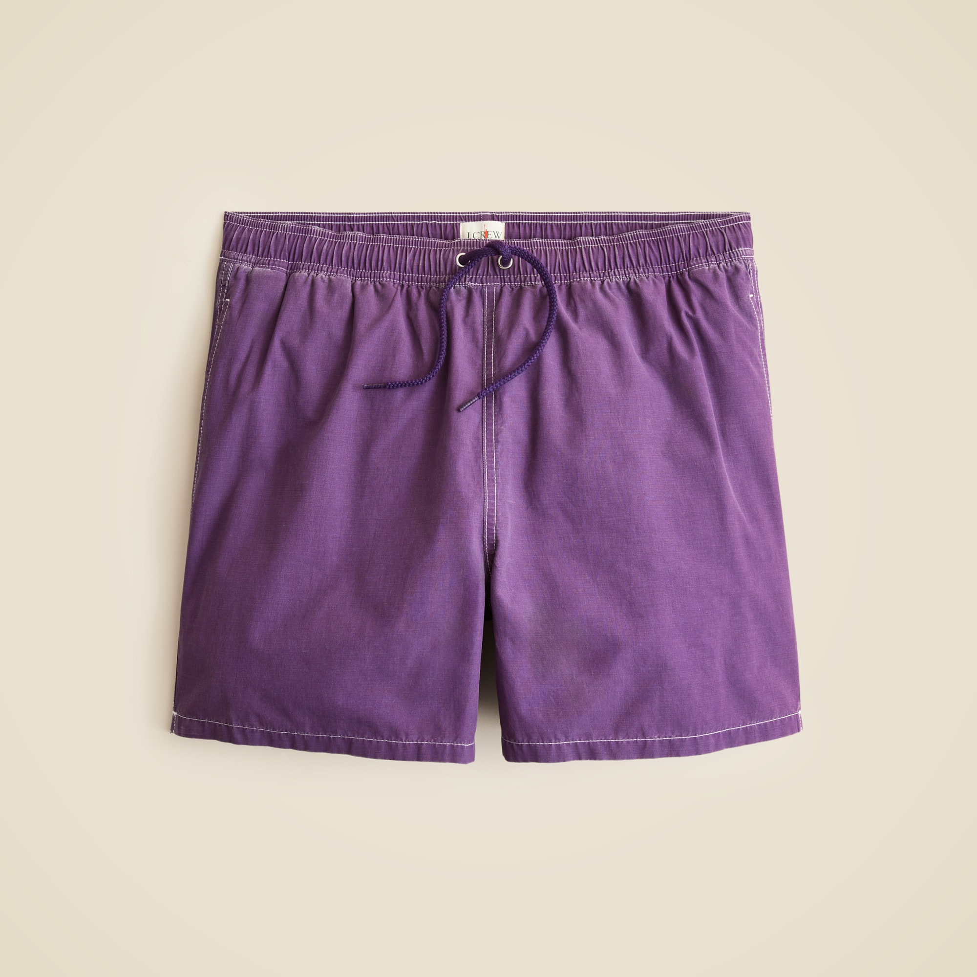 mens 5&quot; pigment-dyed swim trunk