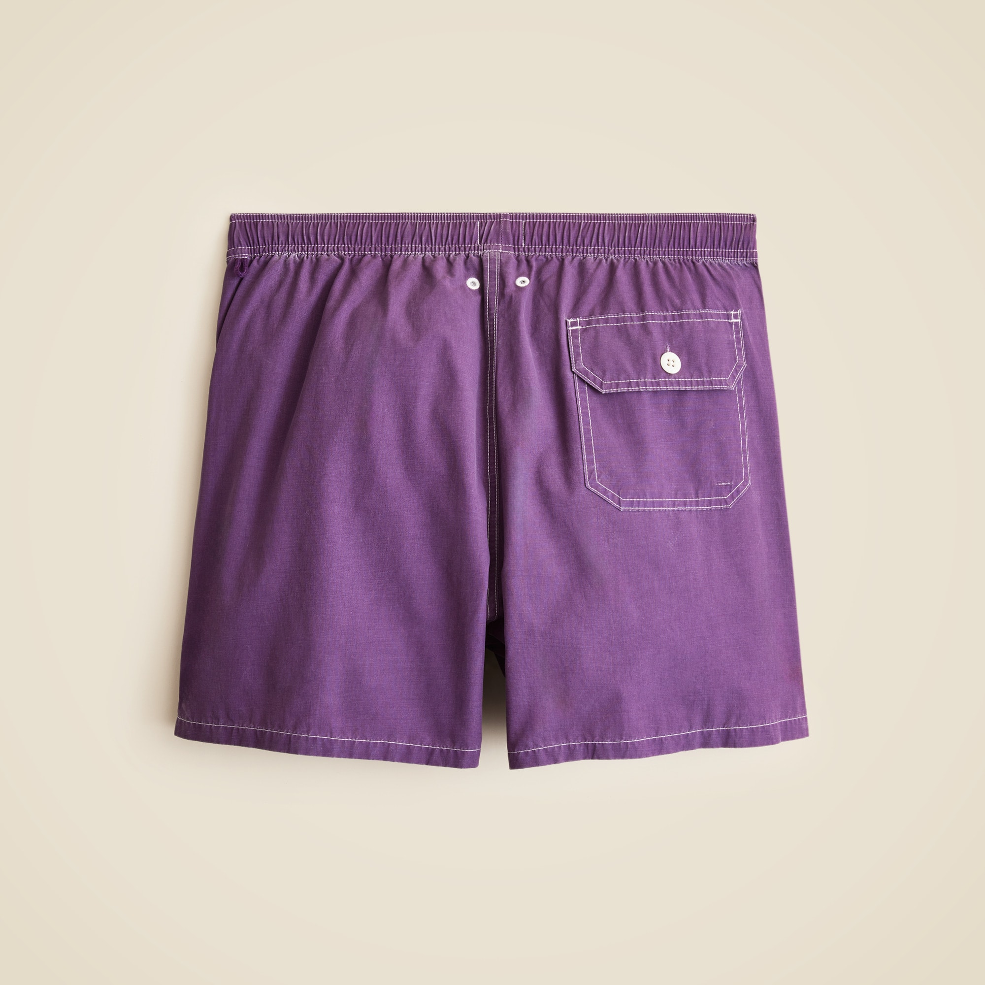 5" pigment-dyed swim trunk