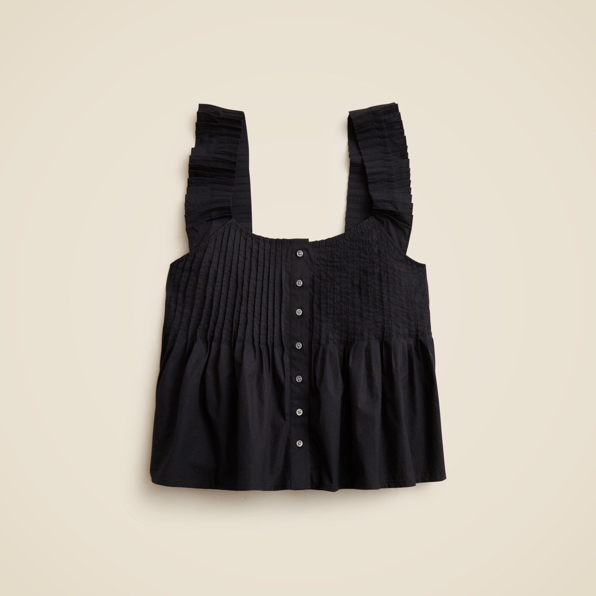 womens Pintuck peplum top