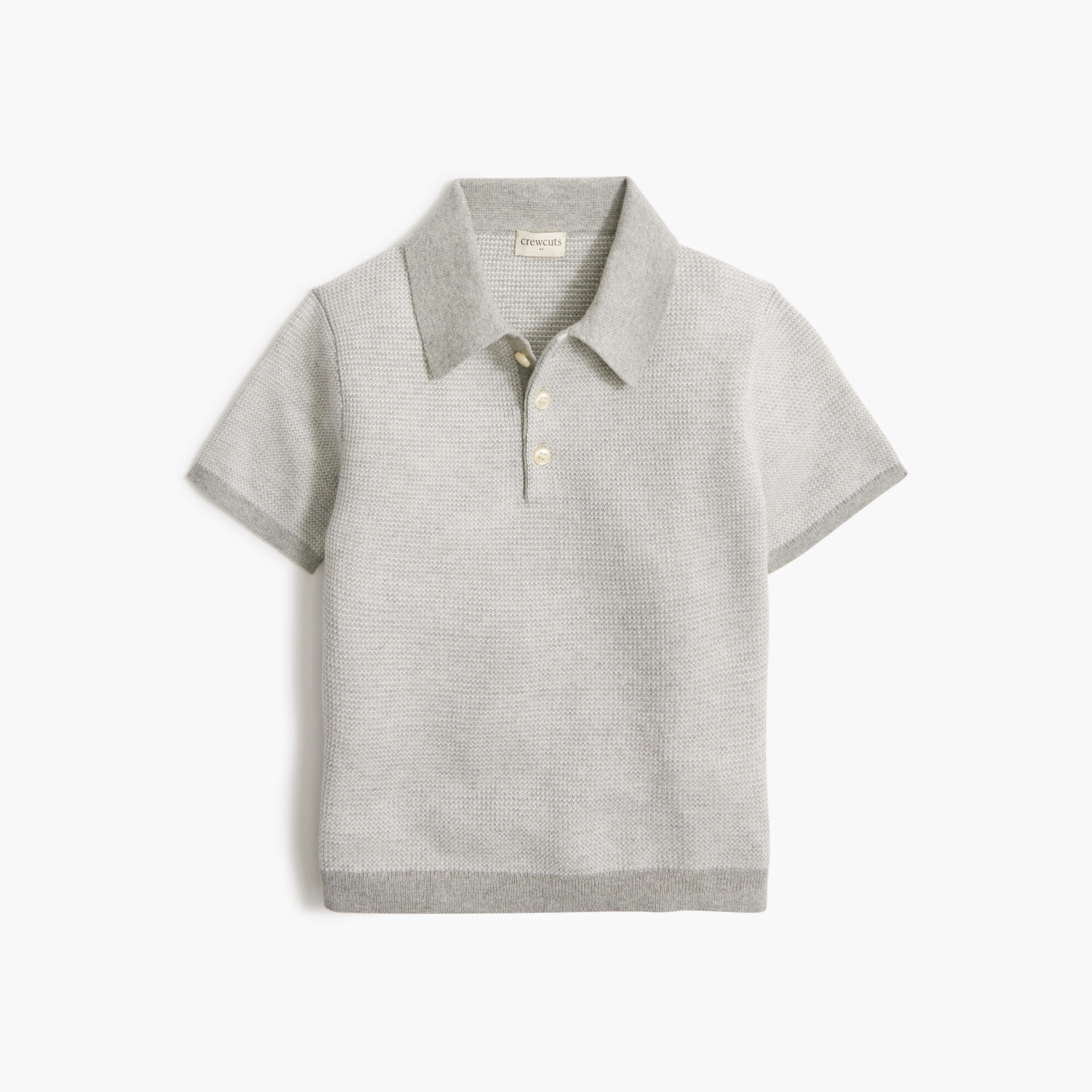 boys Boys' bird's-eye stitch sweater-polo