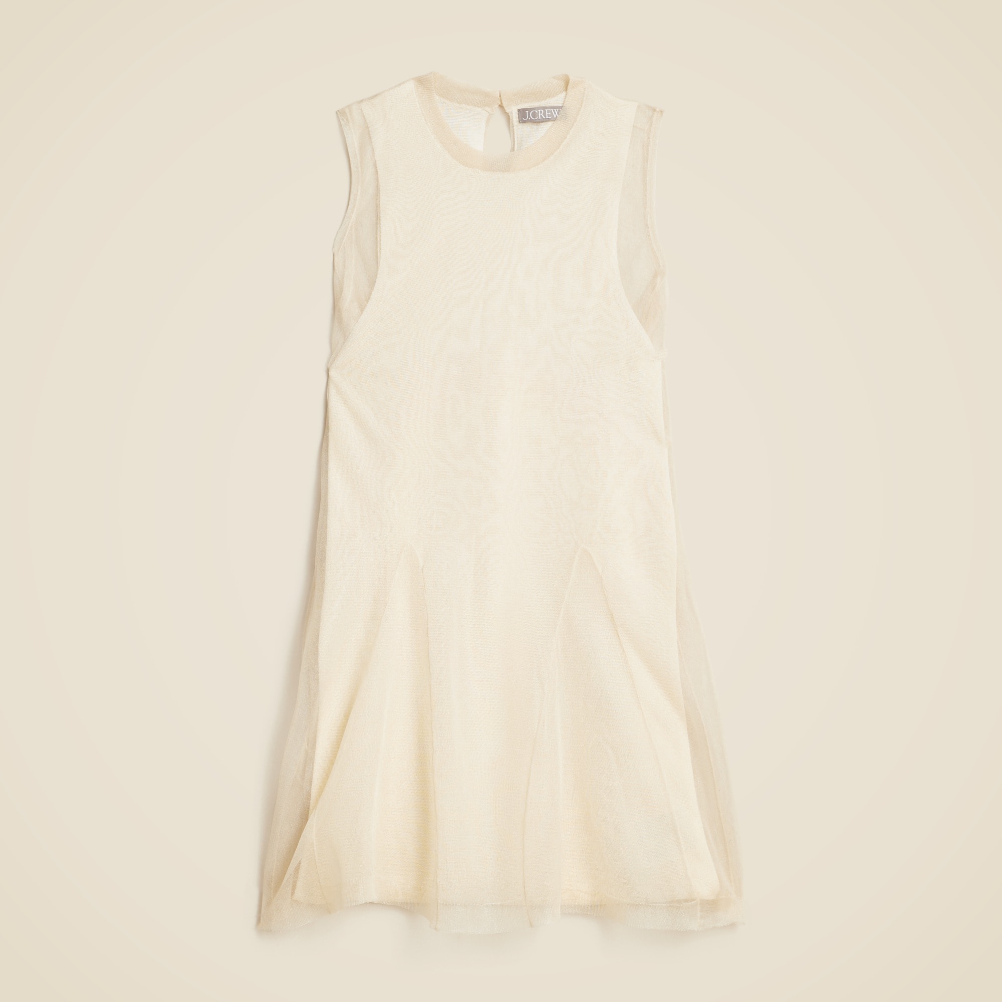 Collection layered slip sweater-dress