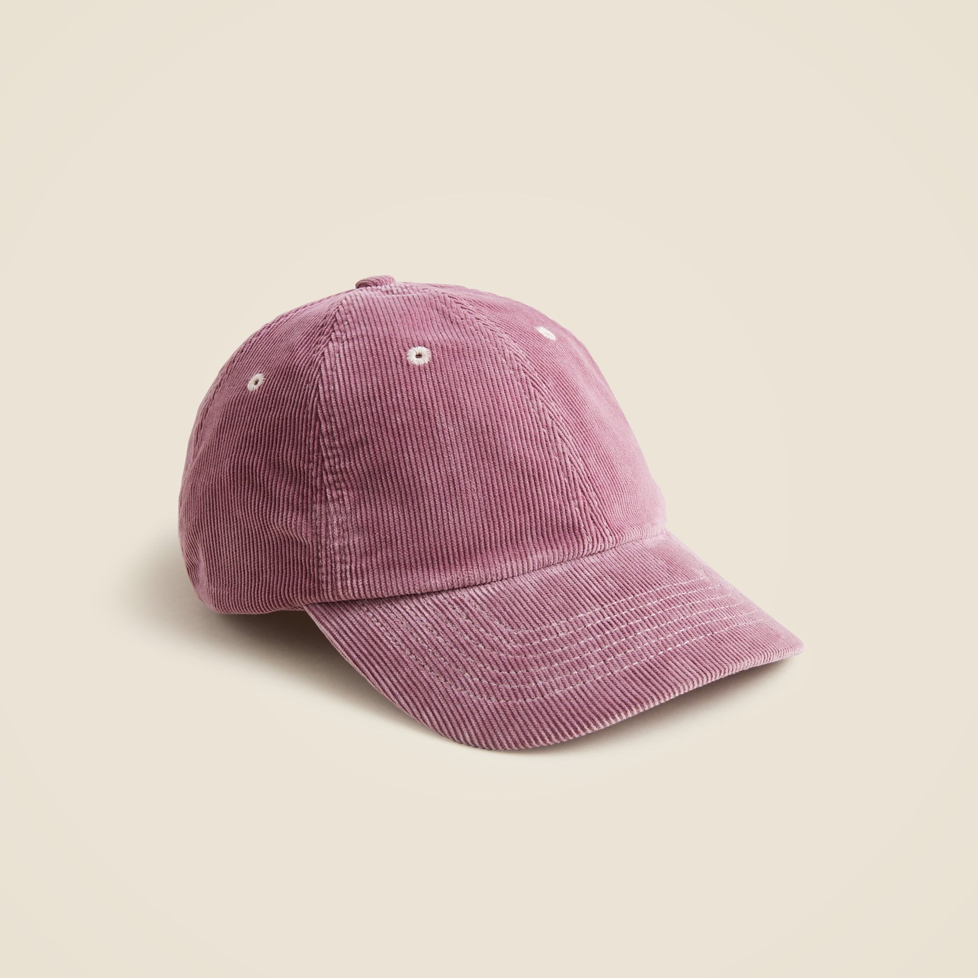 mens Washed corduroy baseball cap