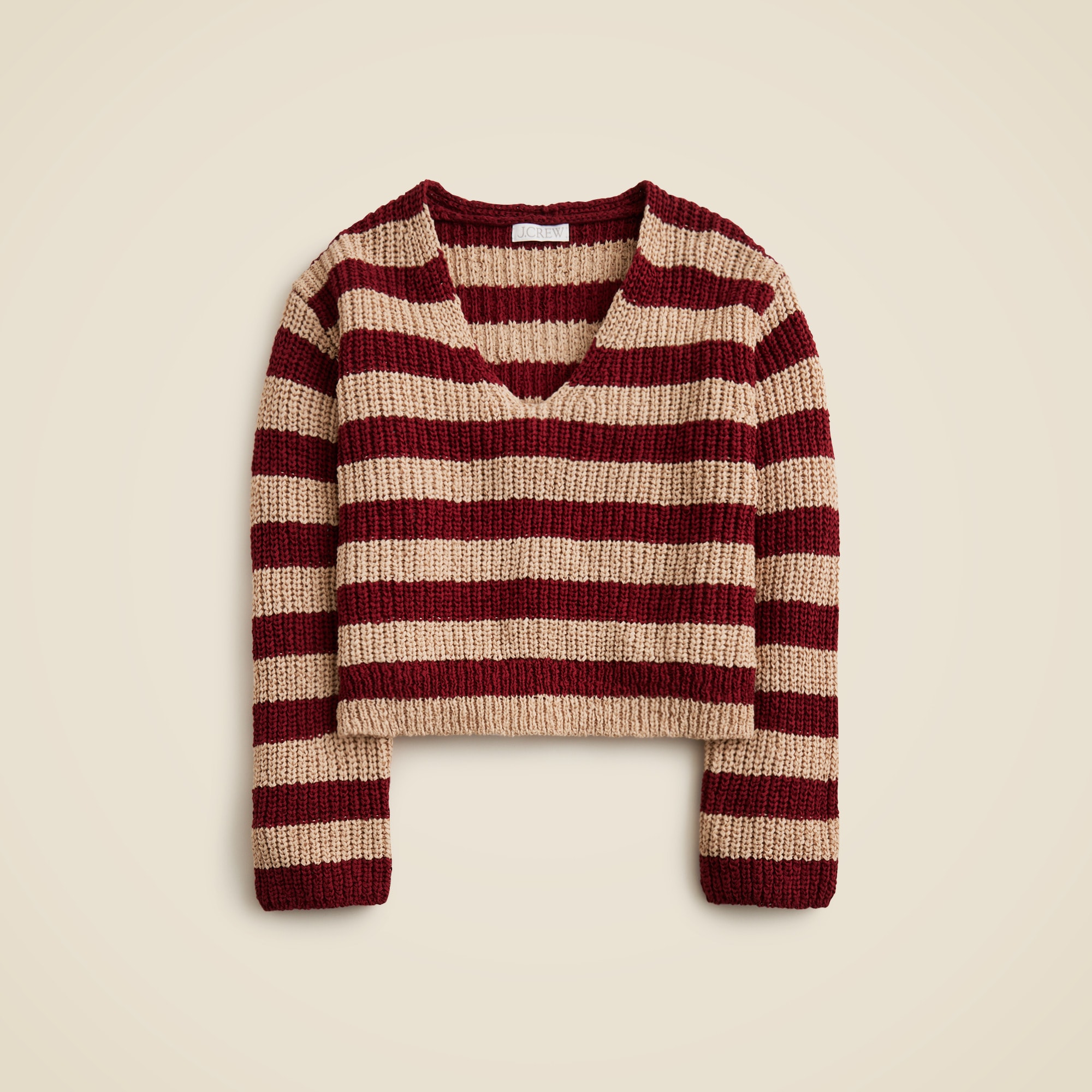 Montauk pullover sweater in stripe