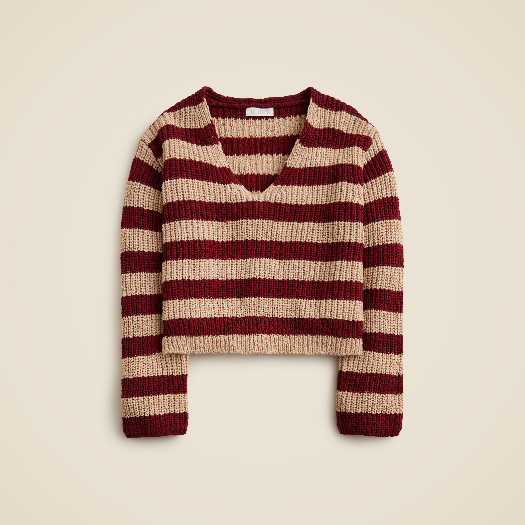 Montauk pullover sweater in stripe