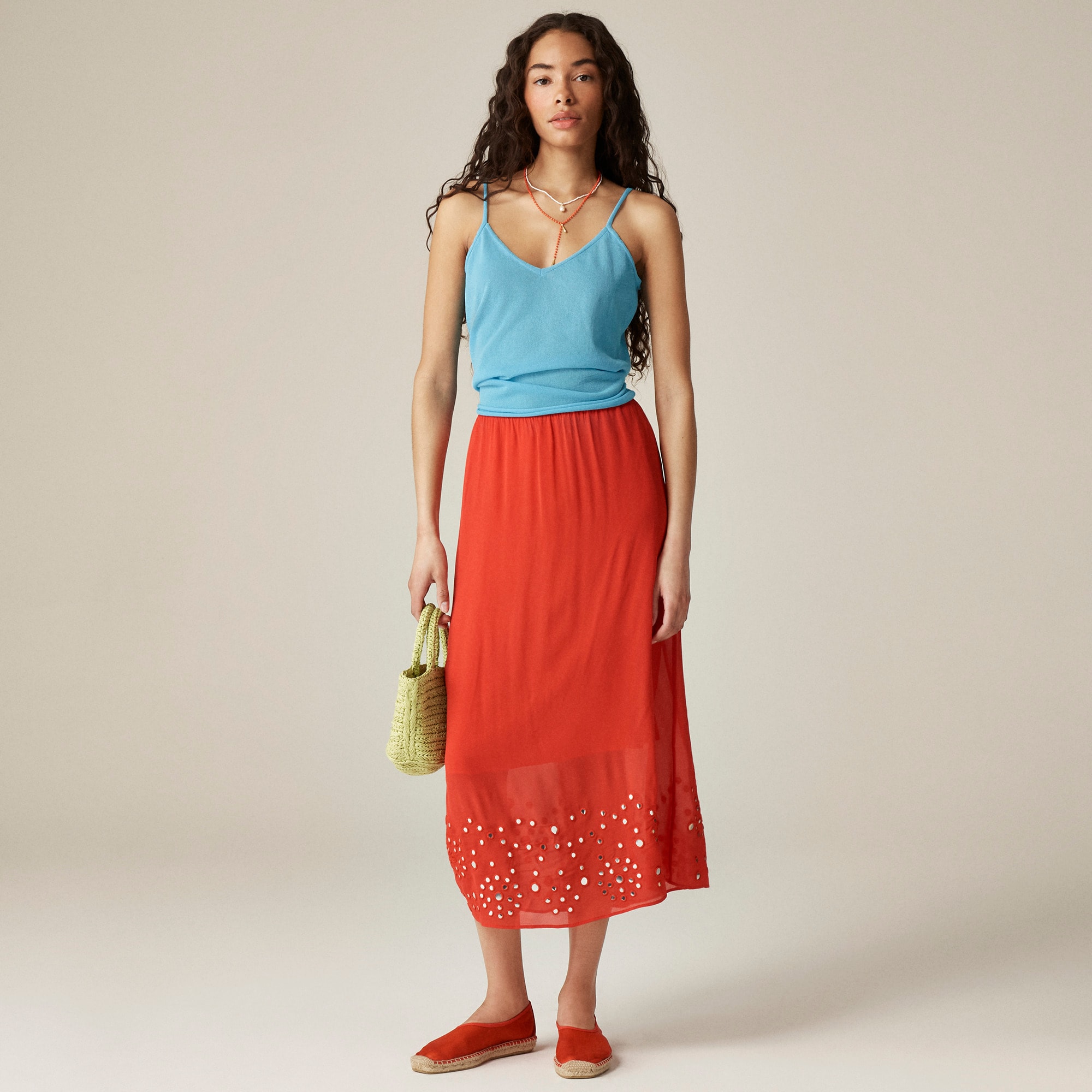 Cotton gauze tank top - image 3