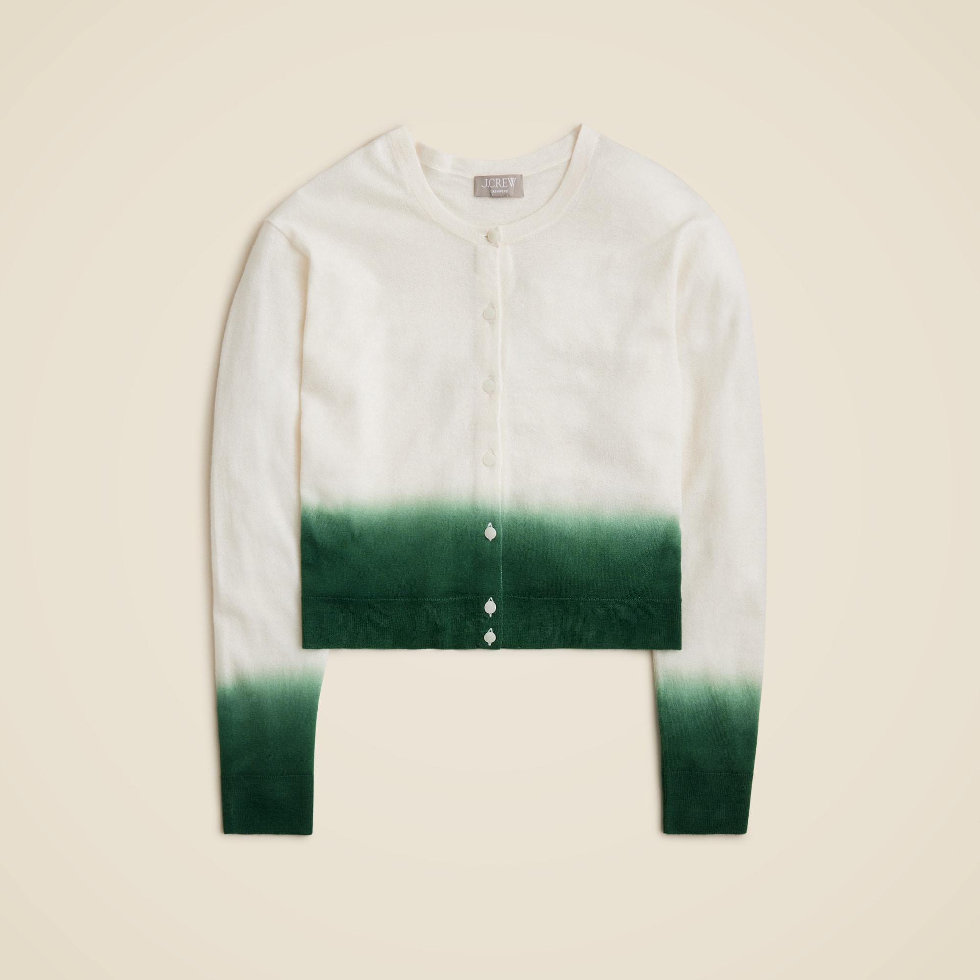 Featherweight Cashmere Dip-dyed Cardigan For Women | J.Crew