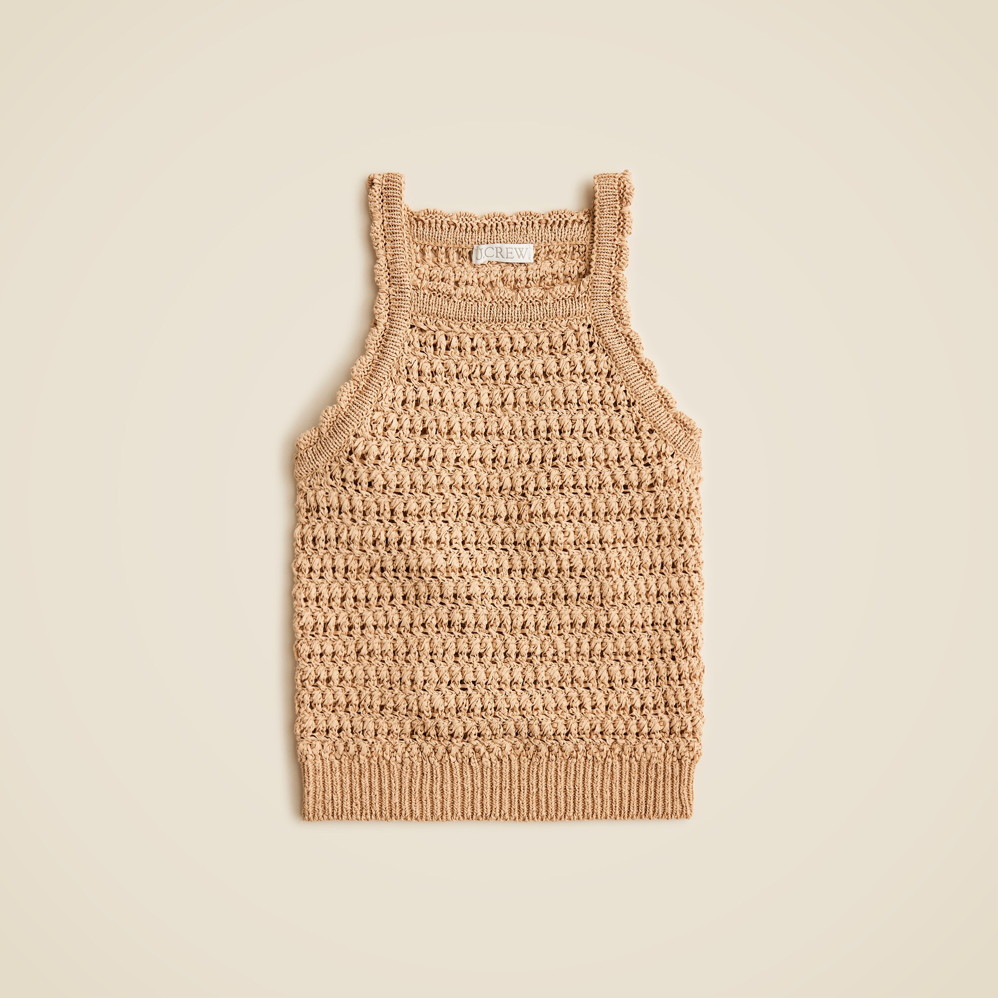 Montauk Crochet Tank Top For Women | J.Crew
