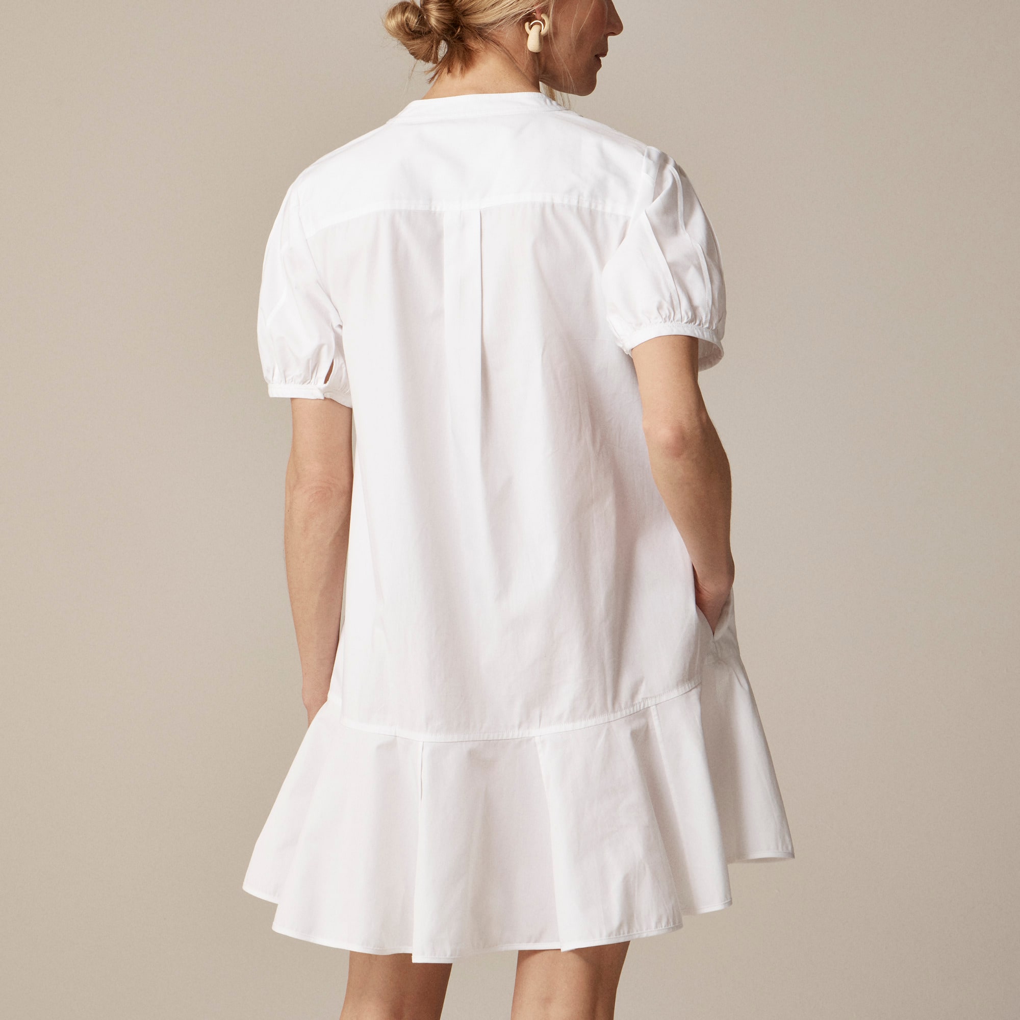 Delilah dress in cotton poplin