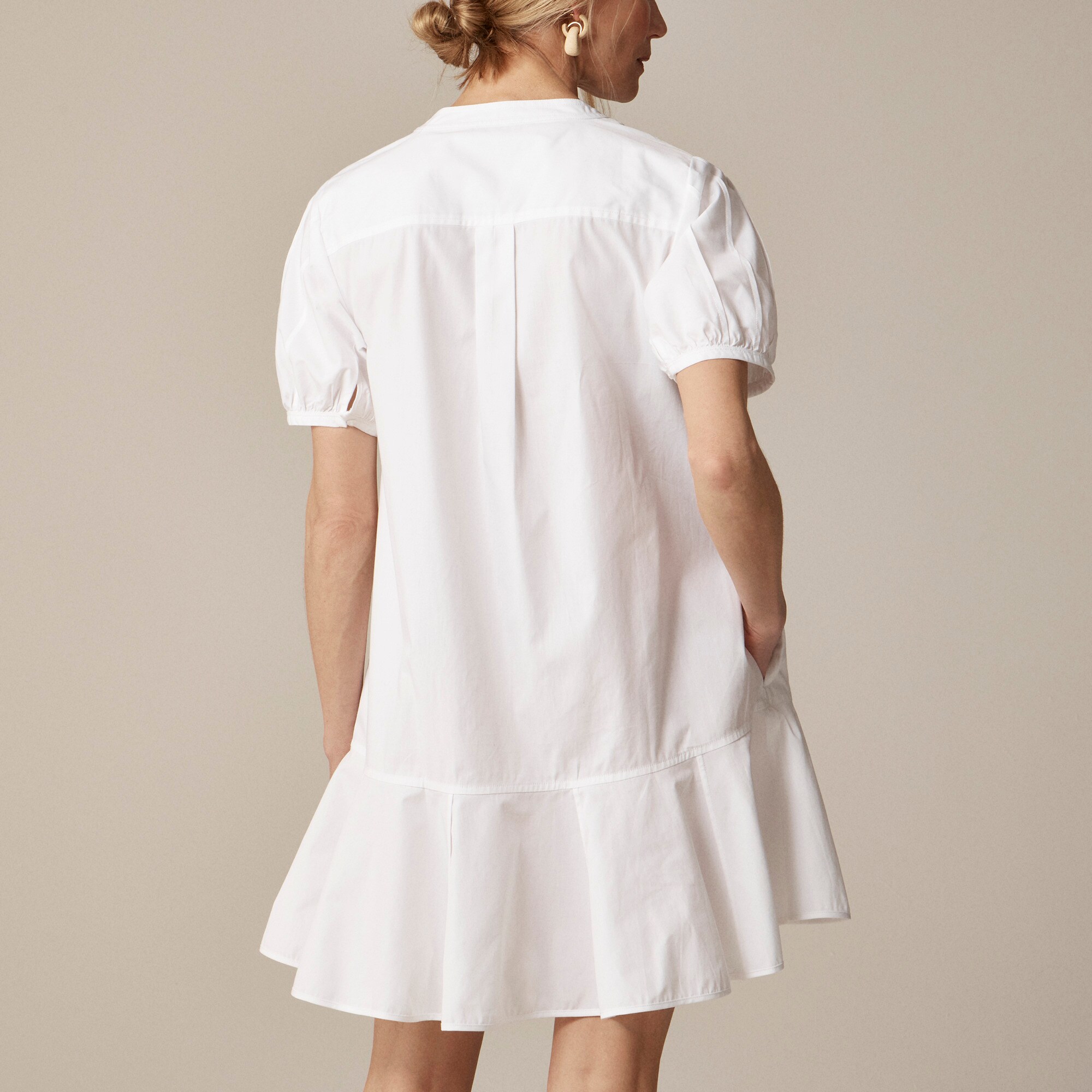 Delilah dress in cotton poplin