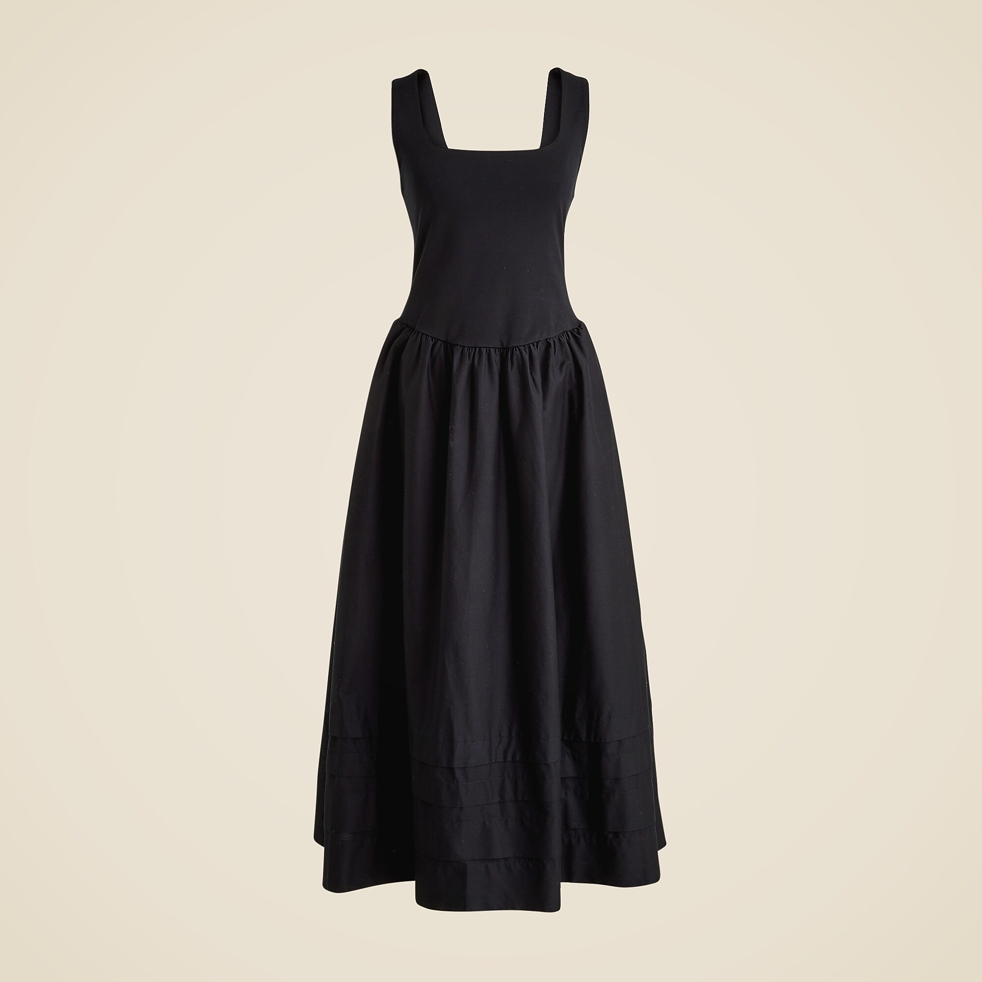Drop-waist mixy dress
