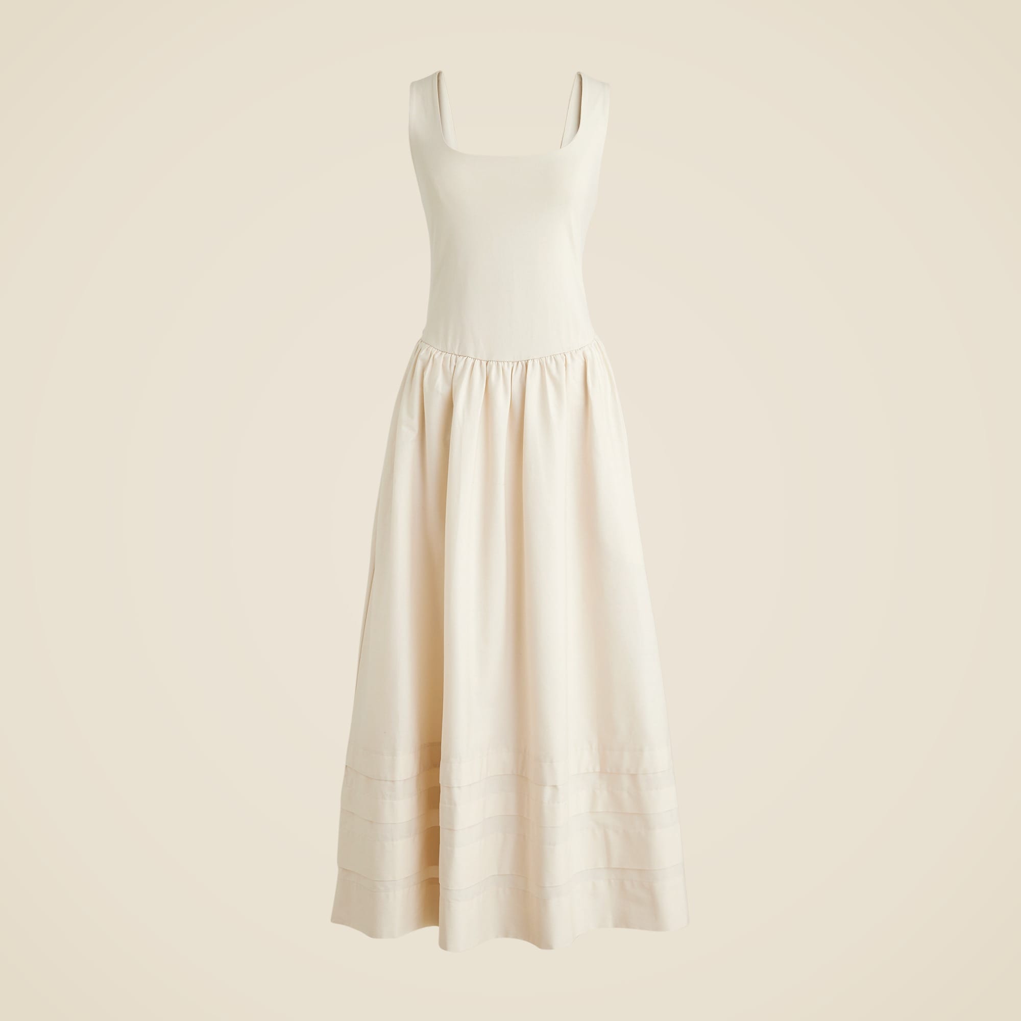 Drop-waist mixy dress