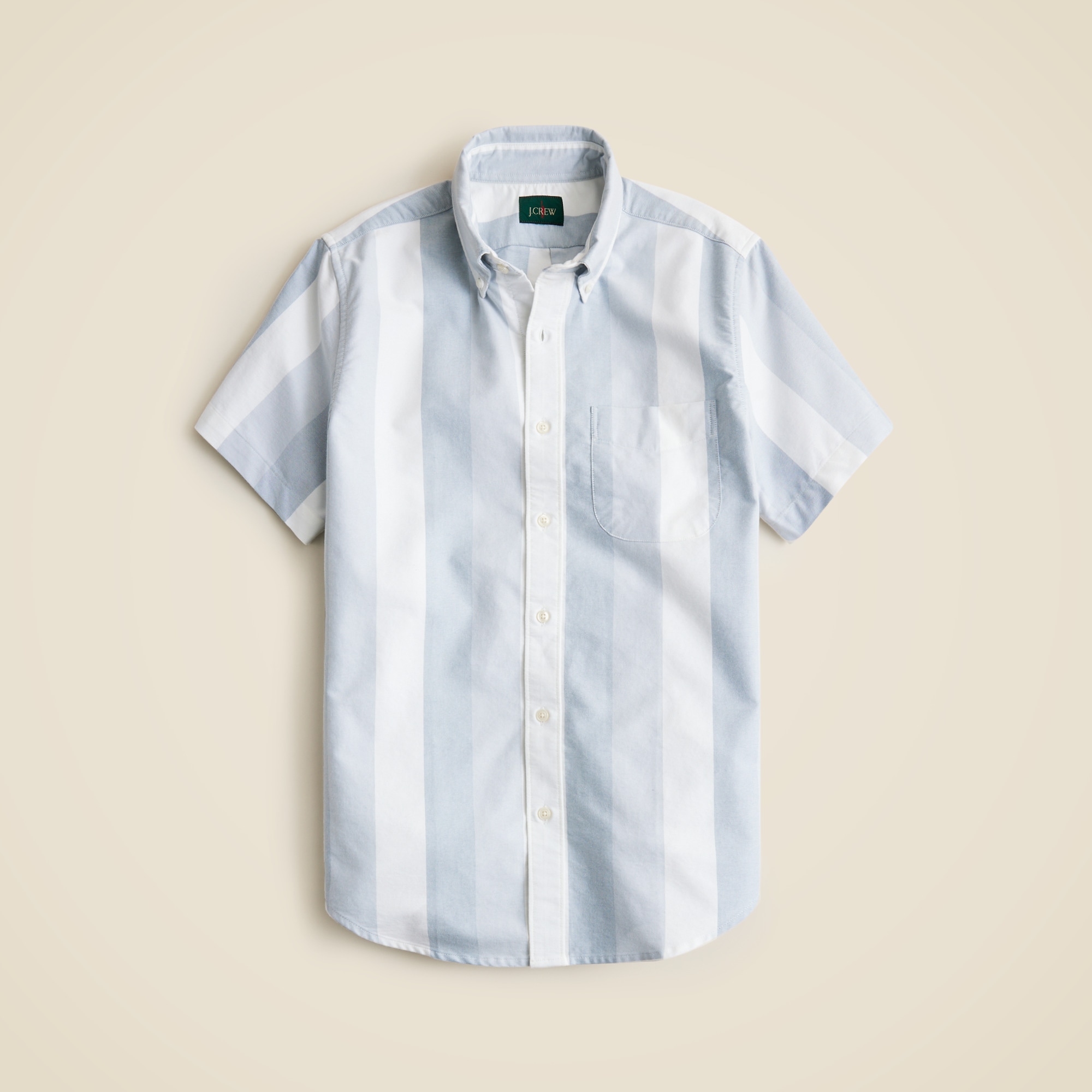 mens Short-sleeve cotton oxford shirt