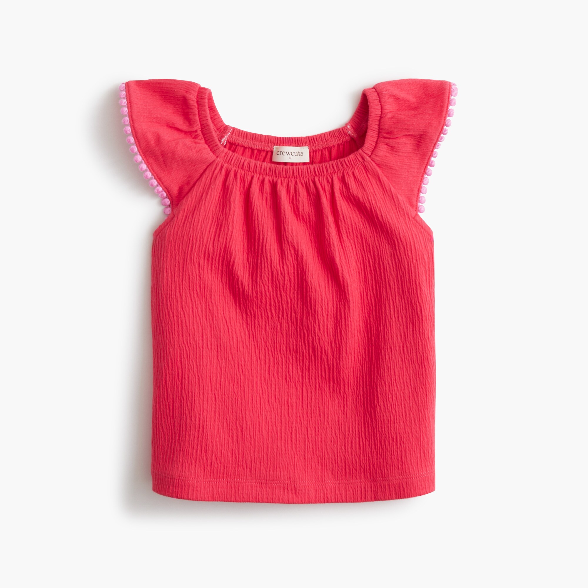 Girls' flutter tank top