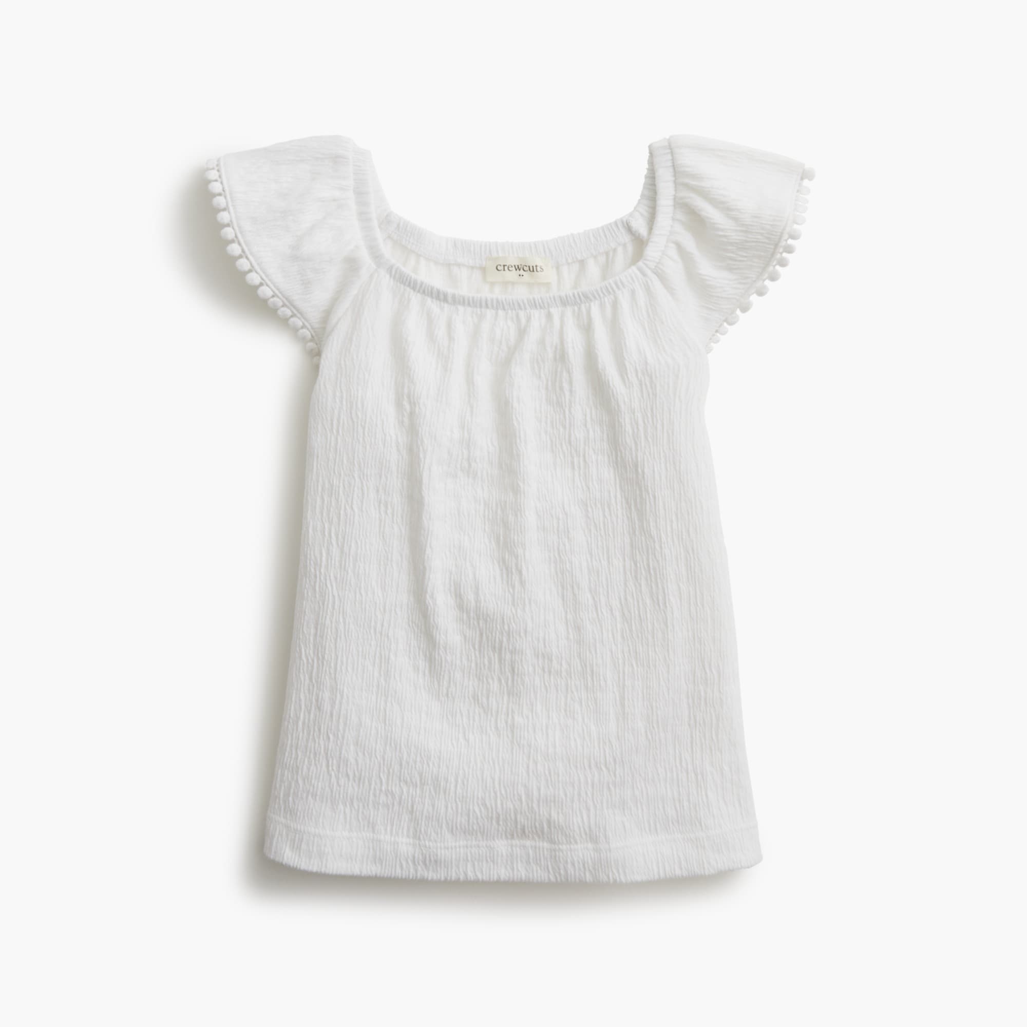  Girls' flutter tank top