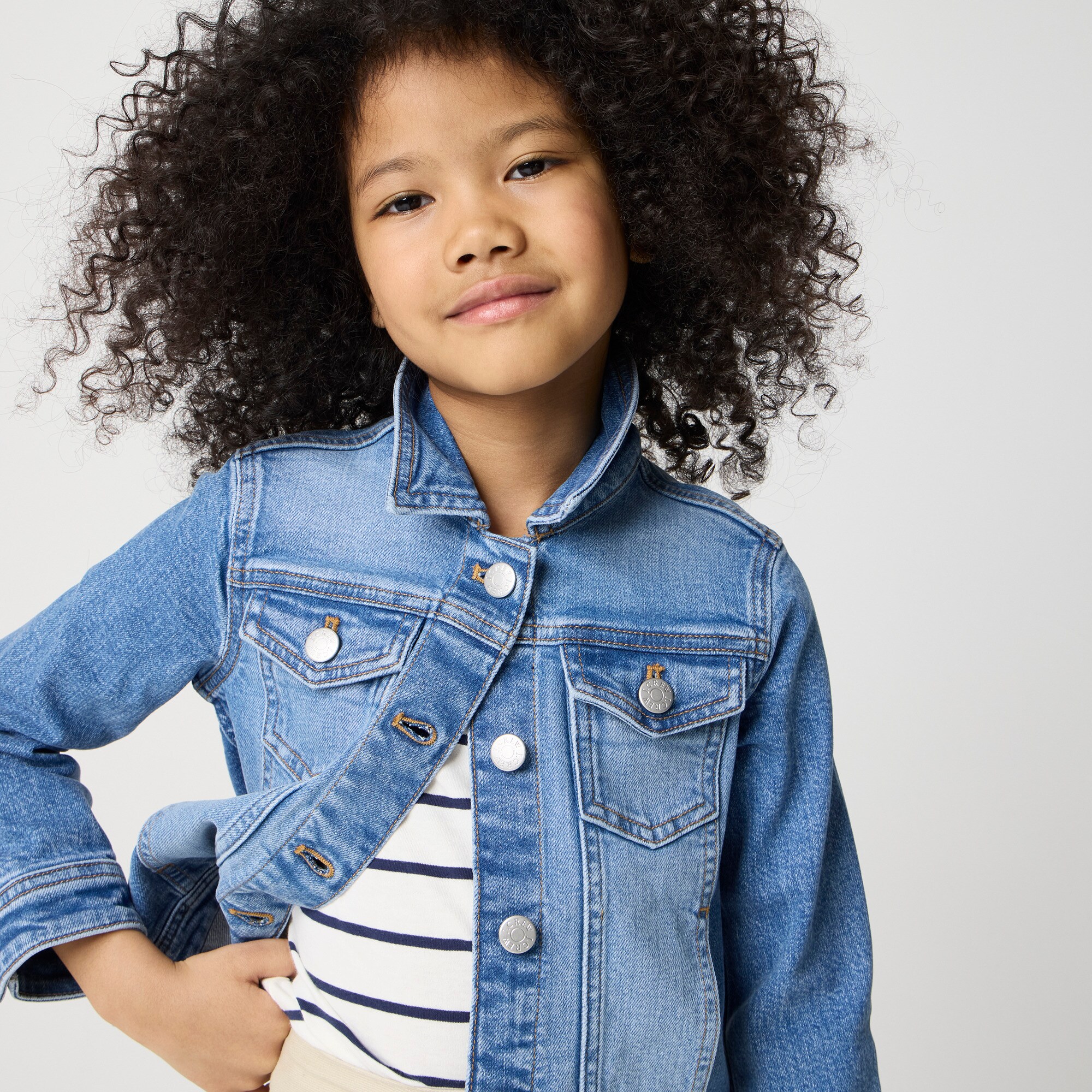 girls Girls' denim jacket