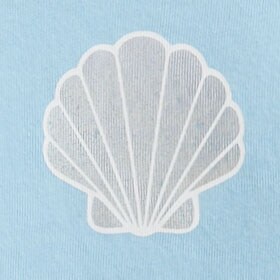Girls' shimmer seashell graphic tank top FOIL SEASHELL factory: girls' shimmer seashell graphic tank top for girls