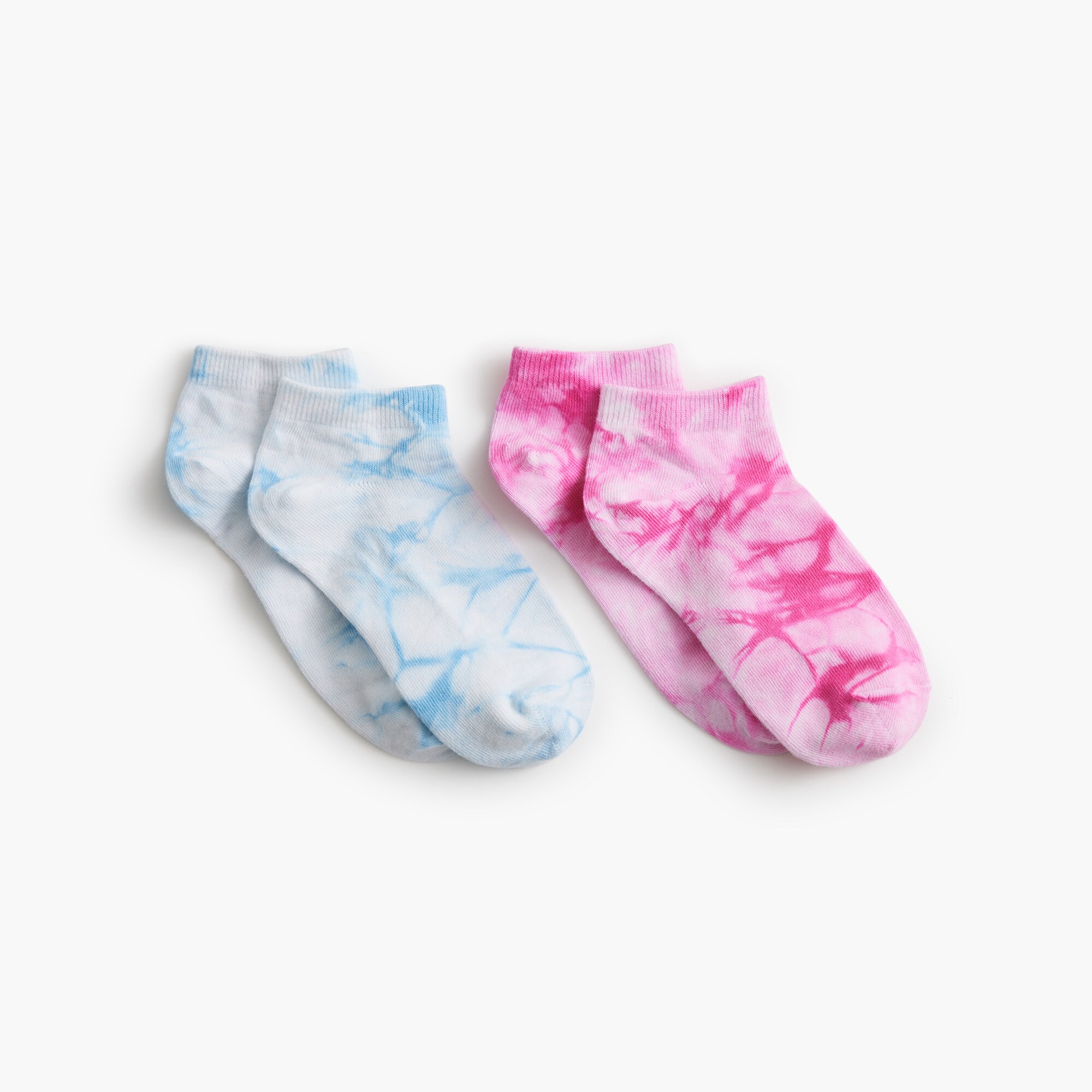 girls' tie-dye socks pack-of-two for girls