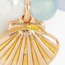 Girls' beaded shell necklace BEADED MULTI factory: girls' beaded shell necklace for girls