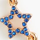 Girls' red and blue star necklace RED BLUE MULTI factory: girls' red and blue star necklace for girls
