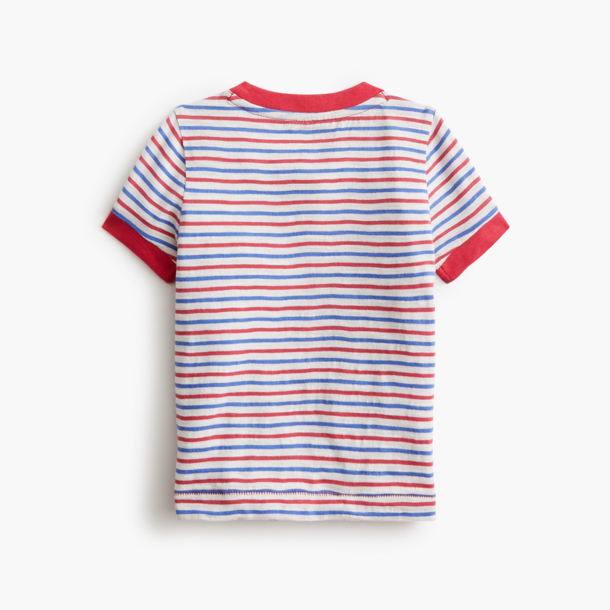 Baby & toddler boys' striped henley tee
