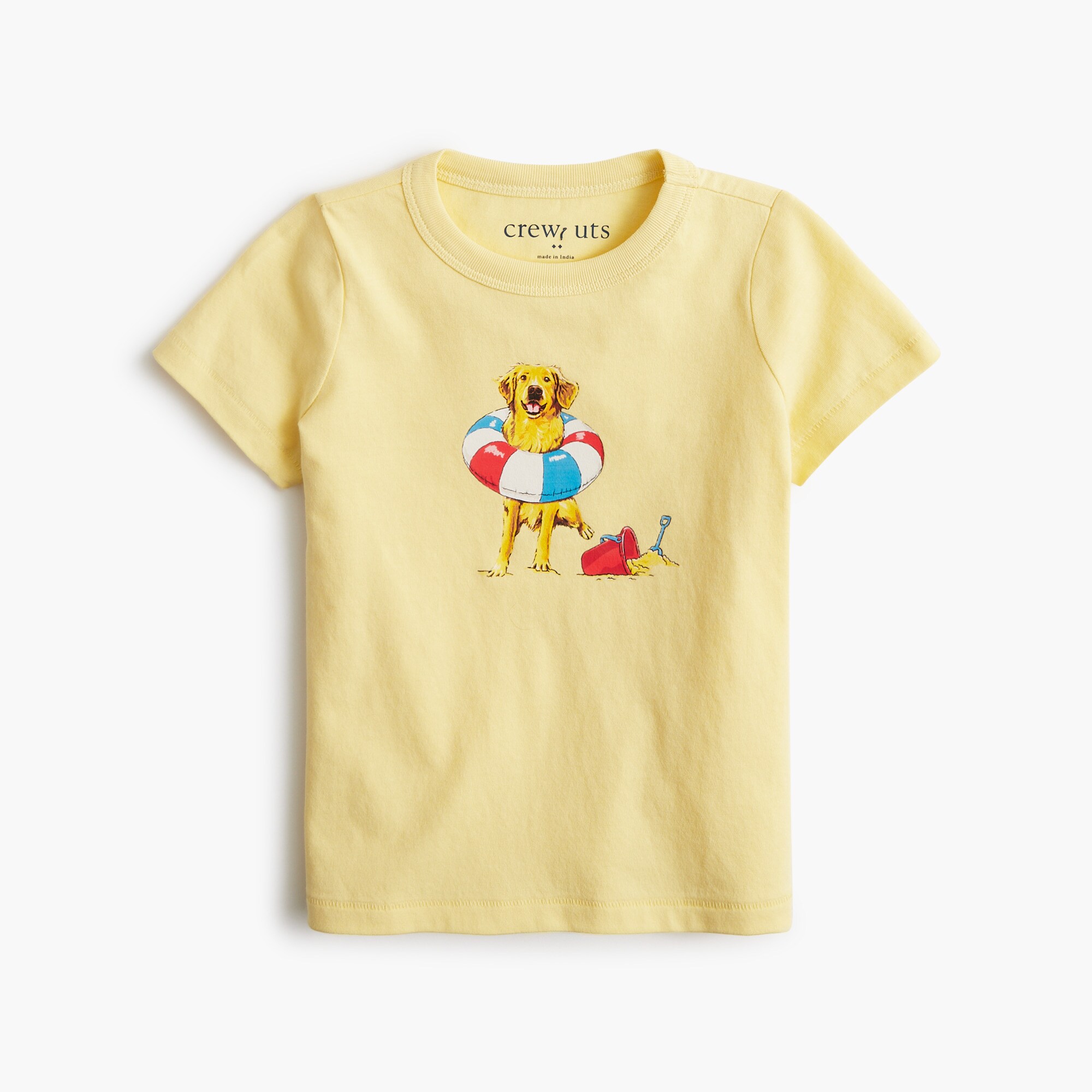 baby &amp; toddler boys' beach dog graphic tee for toddler
