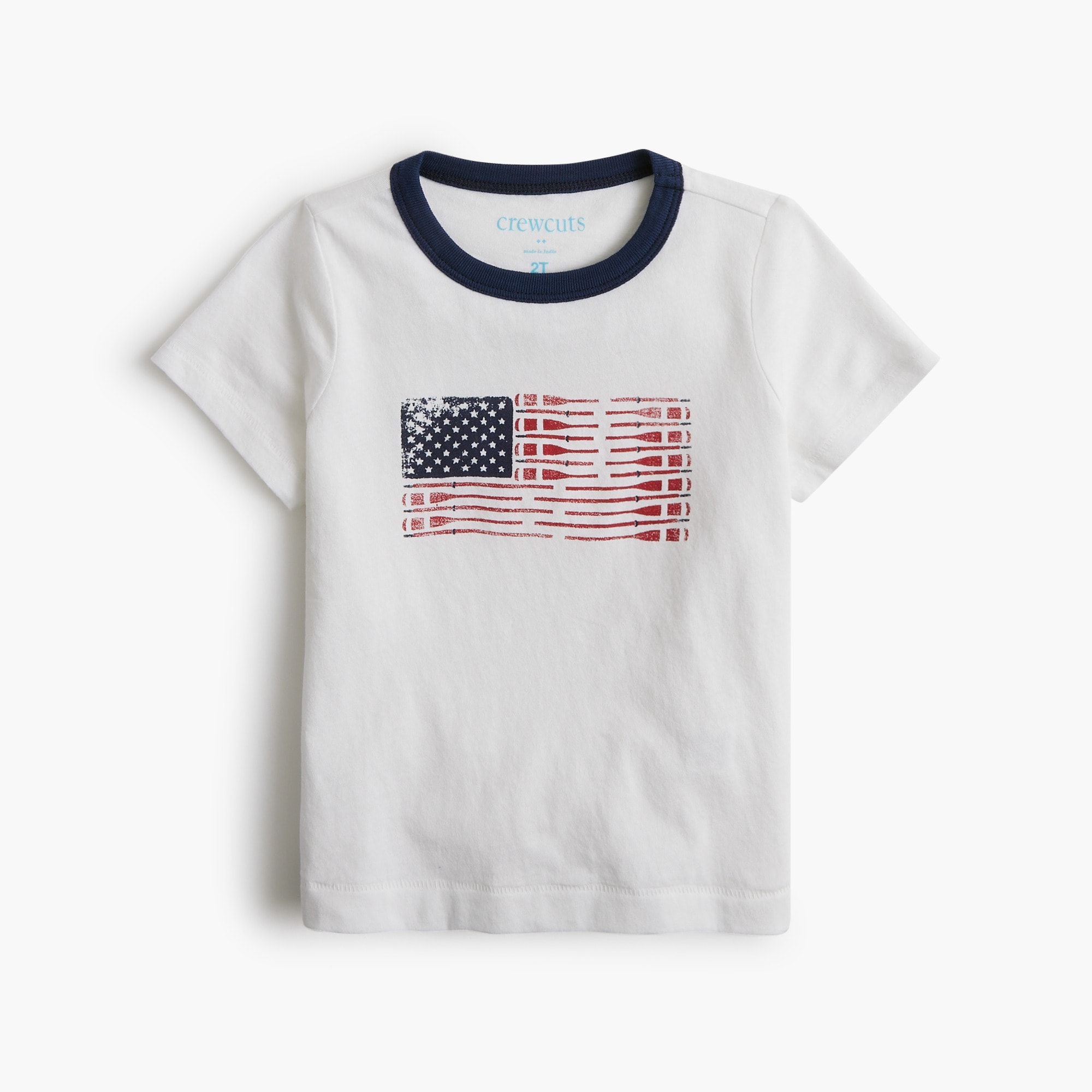 baby & toddler boys Baby &amp; toddler boys' oars flag graphic tee