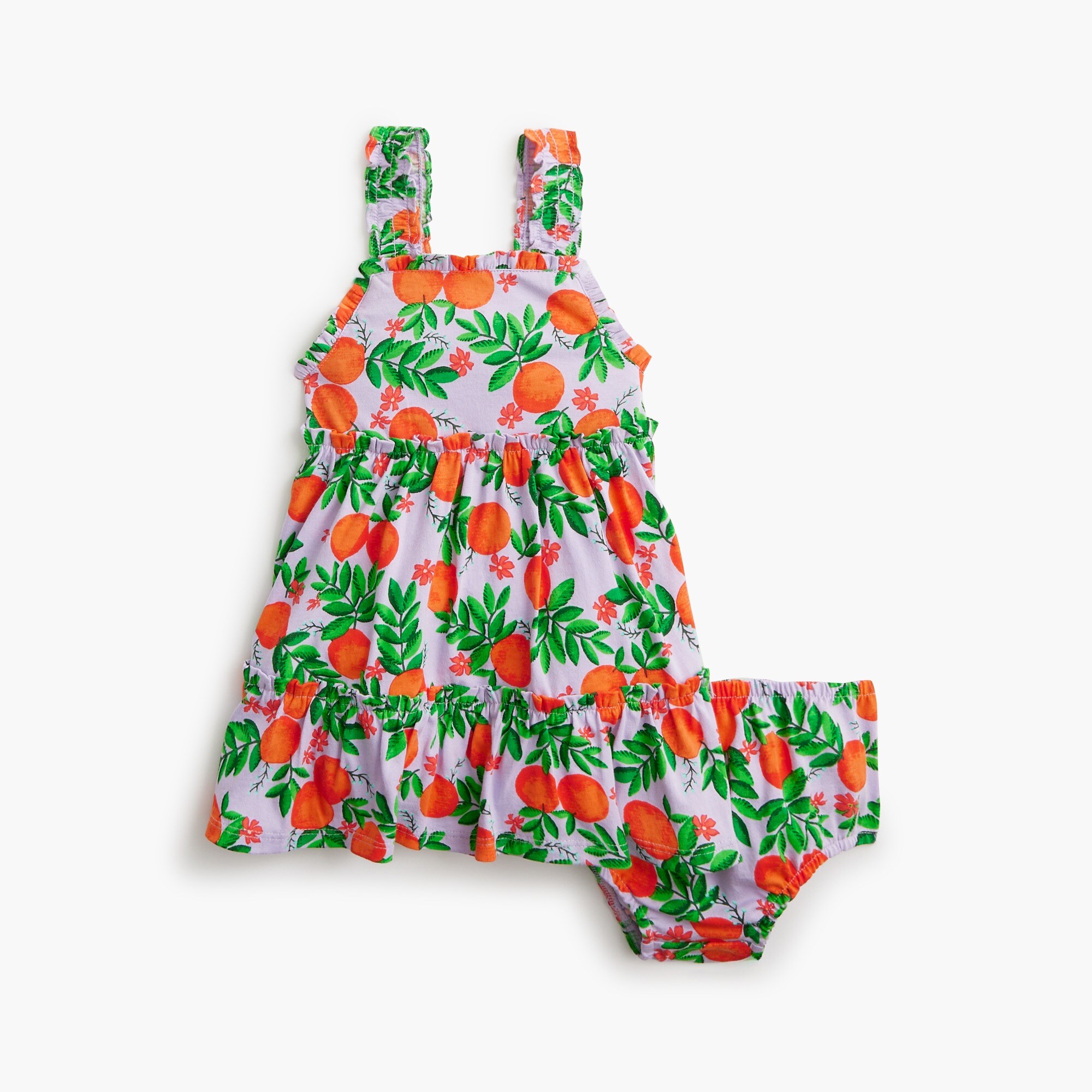 baby &amp; toddler girls' ruffle knit tank dress for toddler