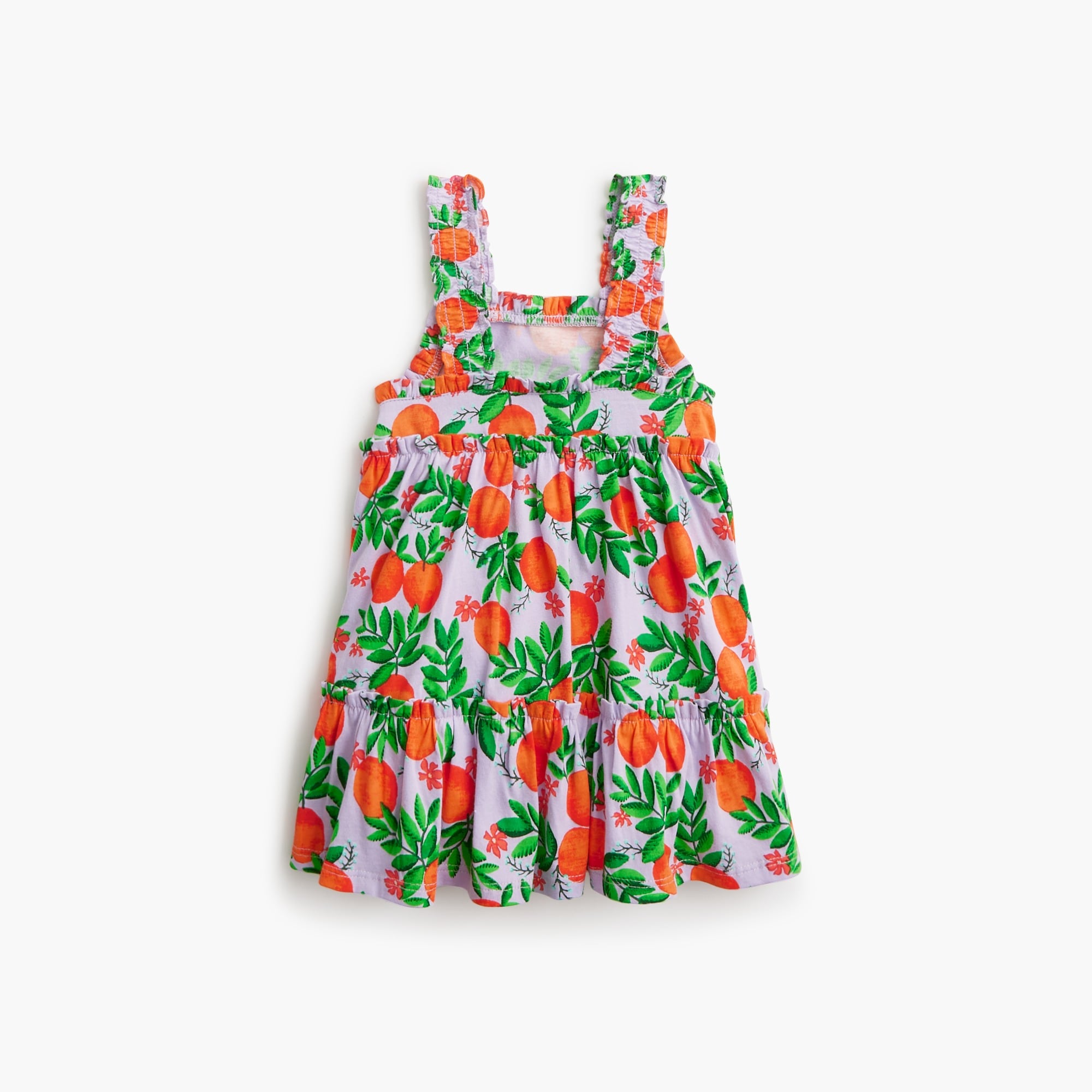 Baby & toddler girls' ruffle knit tank dress