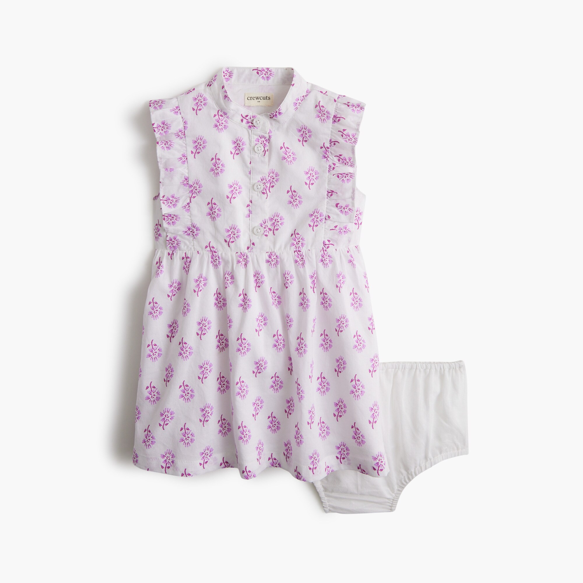 baby &amp; toddler girls' block-print shirt-dress for toddler