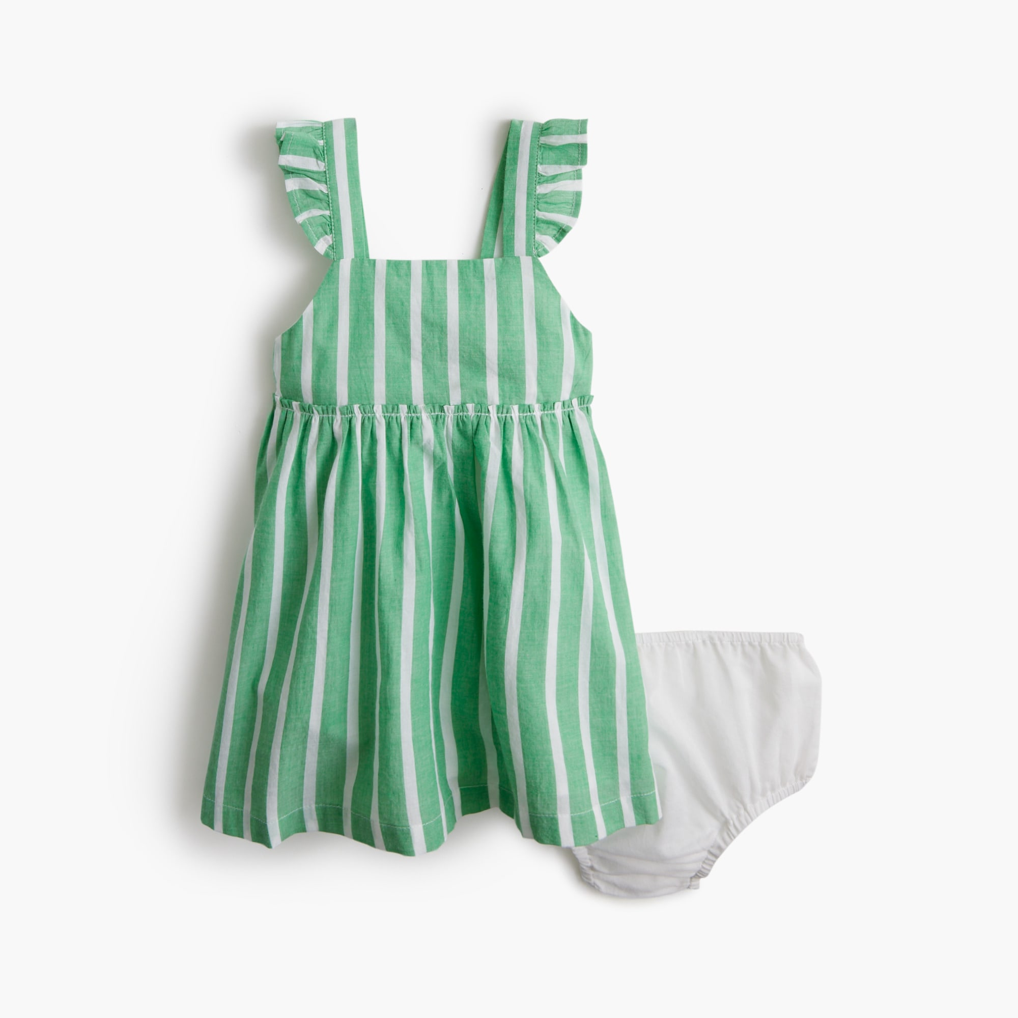 baby & toddler girls Baby &amp; toddler girls' striped flutter tank dress