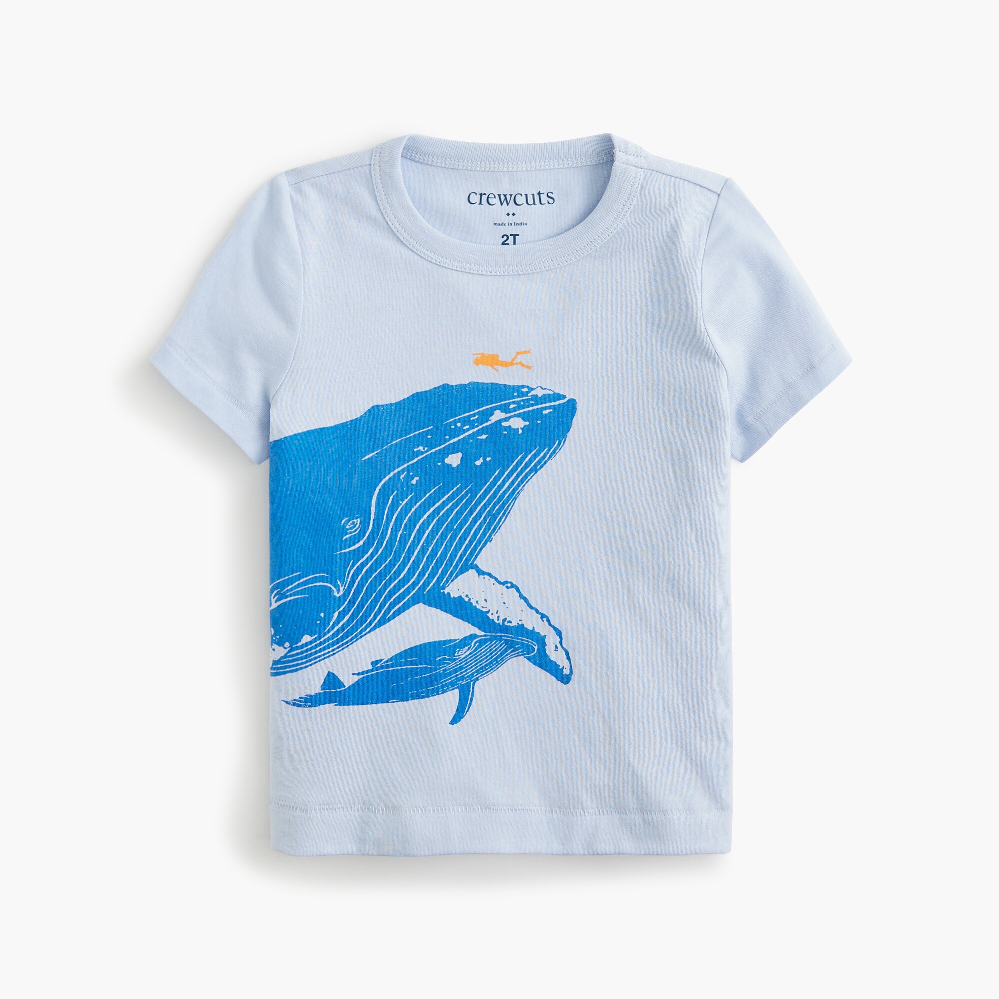 baby &amp; toddler boys' whale graphic tee for toddler