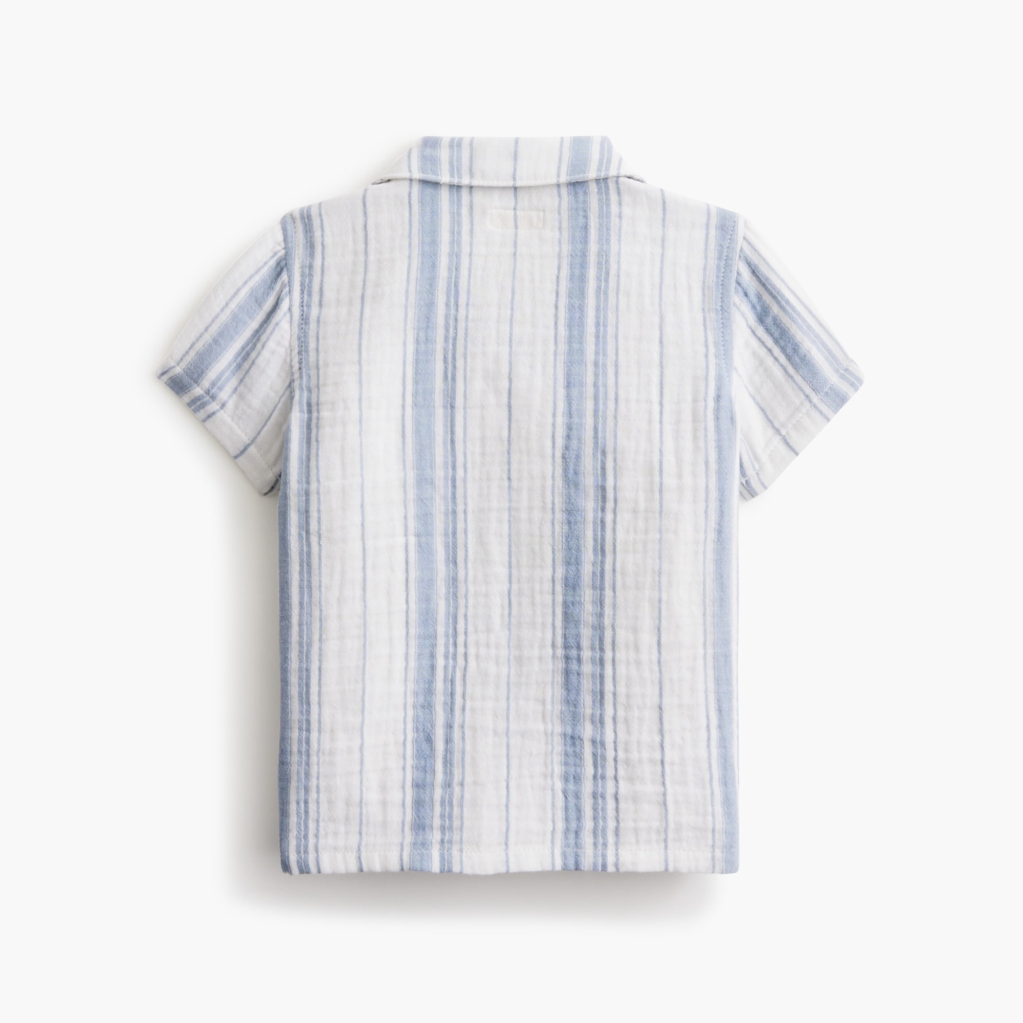 Baby & toddler boys' striped gauze resort short set