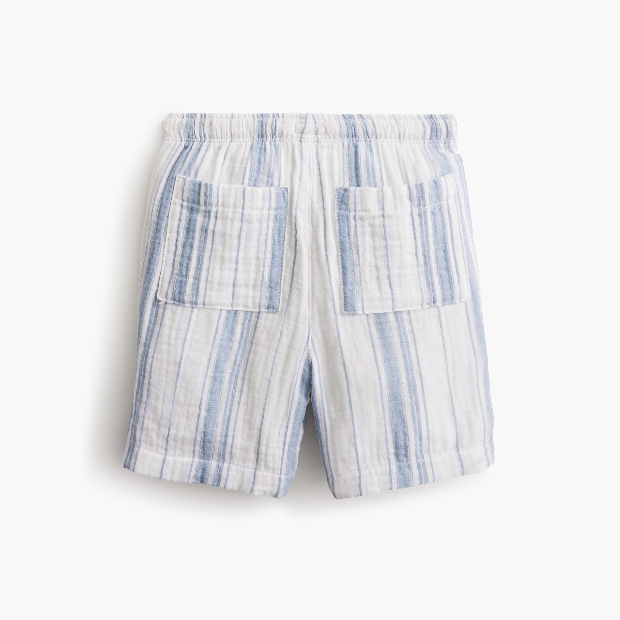 Baby & toddler boys' striped gauze resort short set
