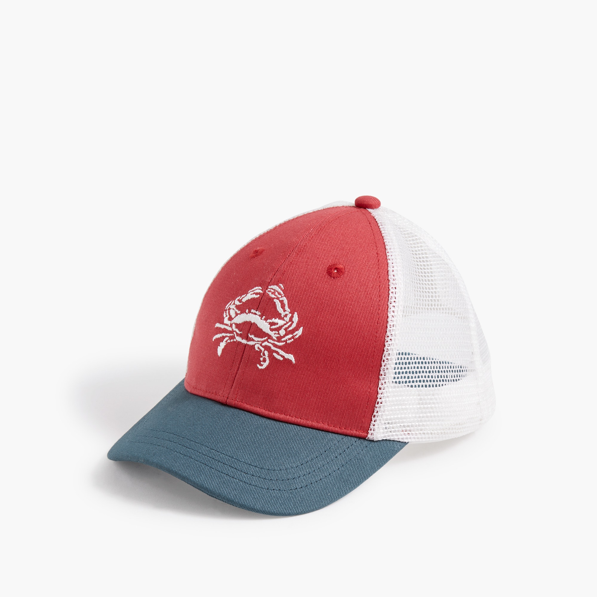 Boys' crab trucker hat