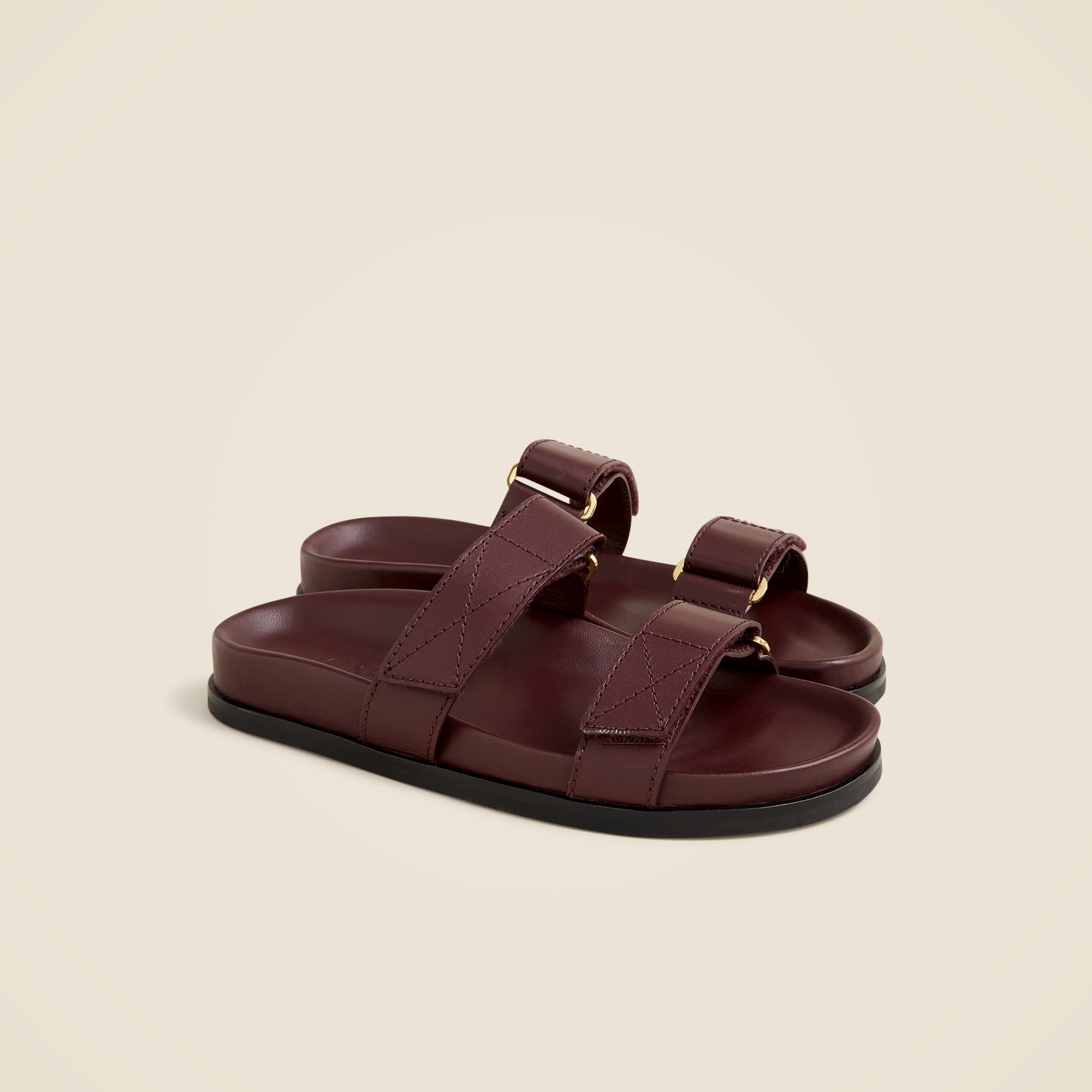 womens New Colbie wide-strap sandals in leather