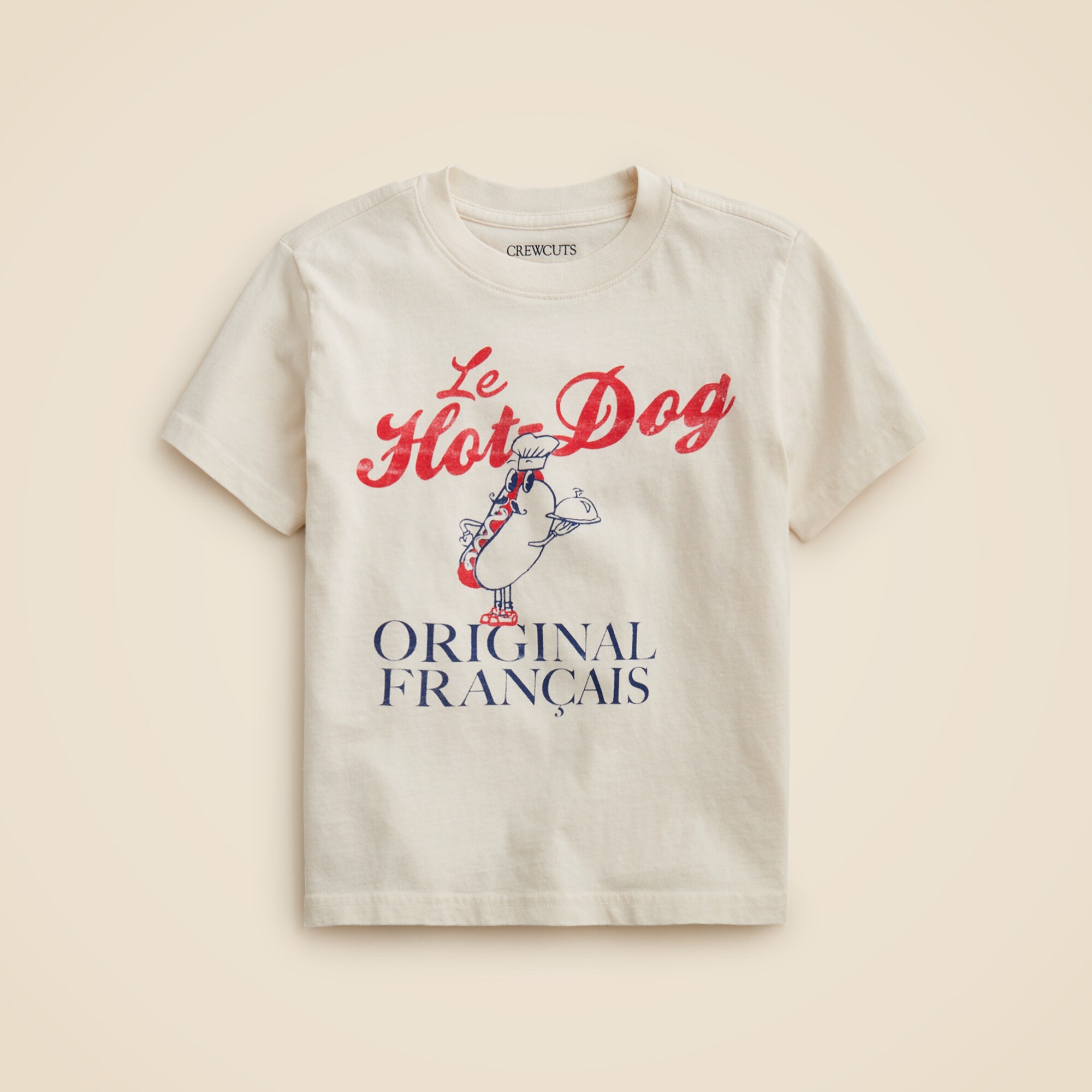 boys Kids' short-sleeve hot dog graphic T-shirt