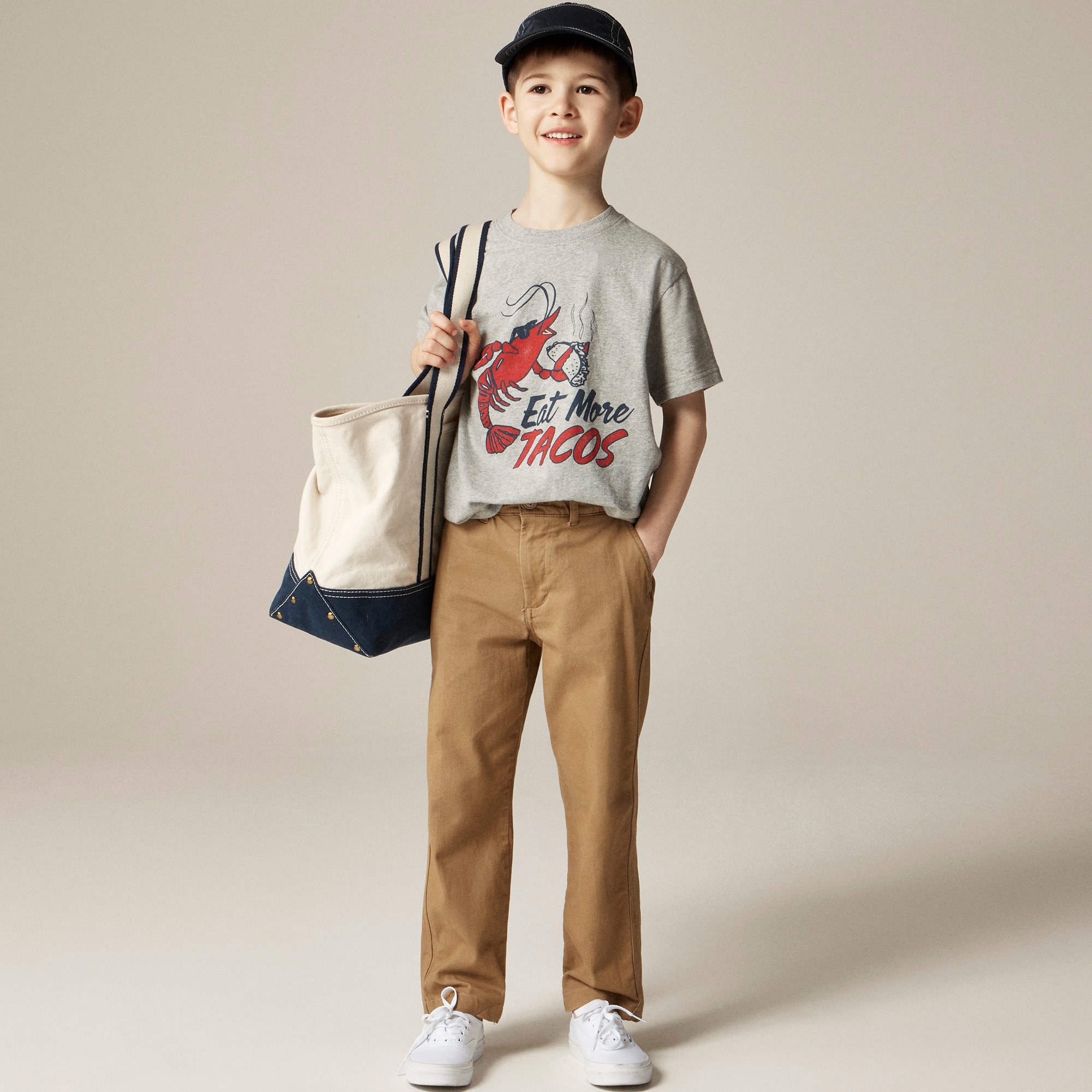 boys Kids' short-sleeve lobster taco graphic T-shirt