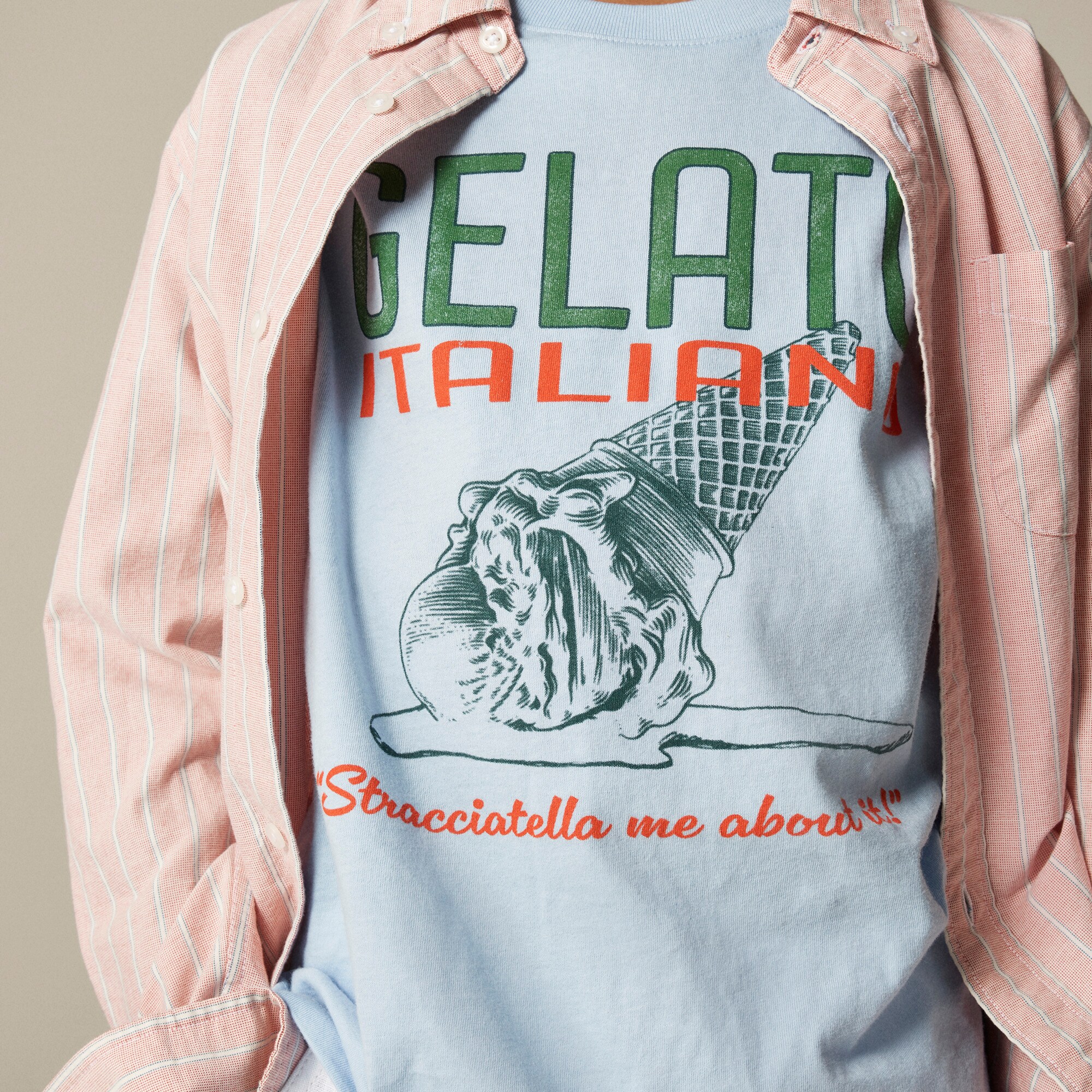 Kids' short-sleeve gelato graphic T-shirt