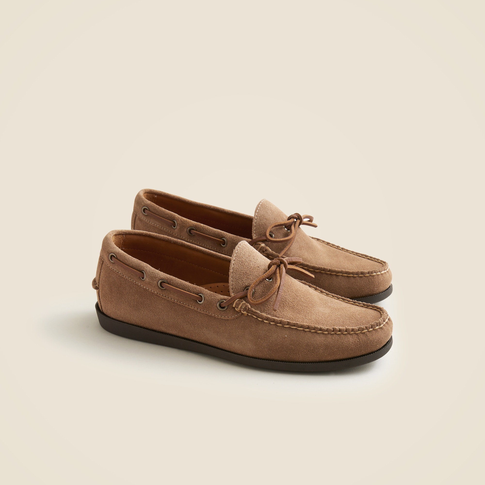 mens One-eye camp shoes in suede