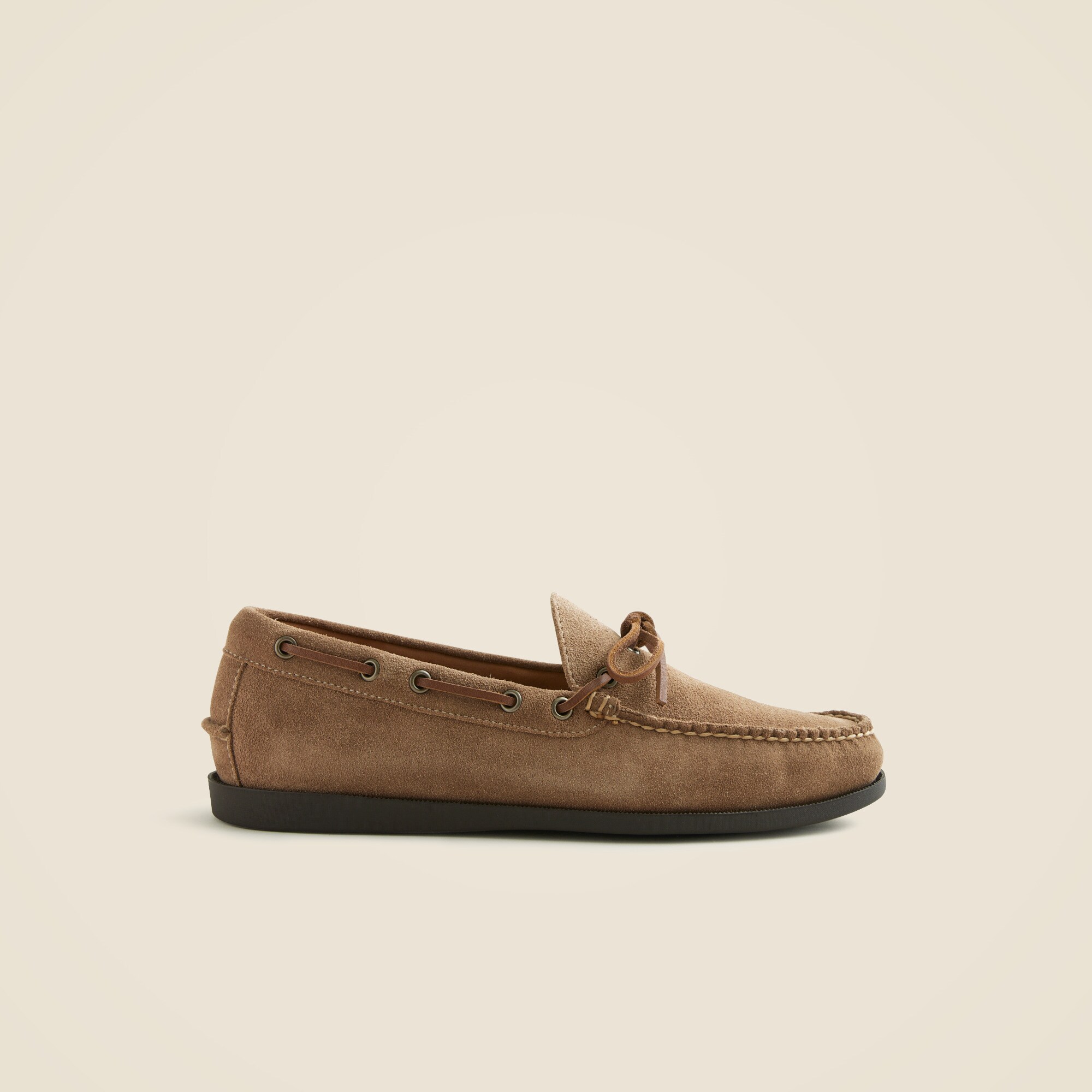 One-eye camp shoes in suede