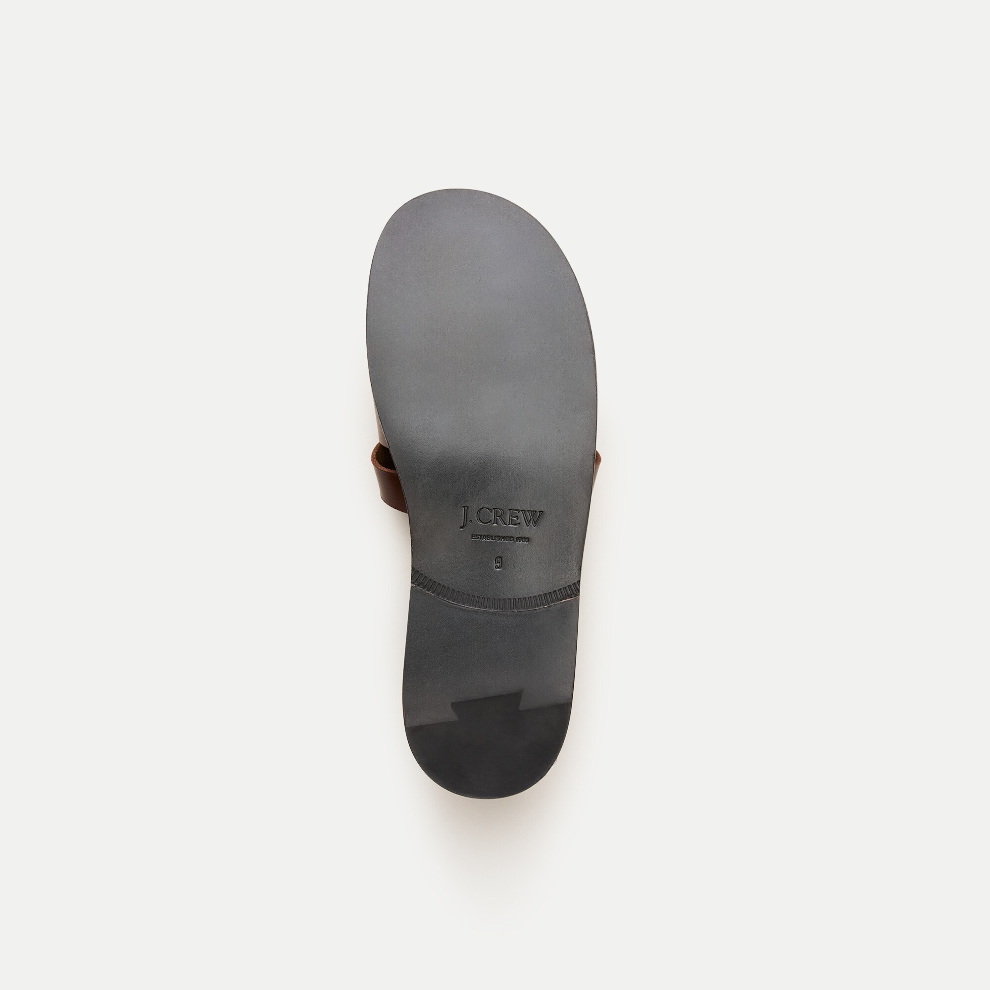 Fisherman sandals in leather