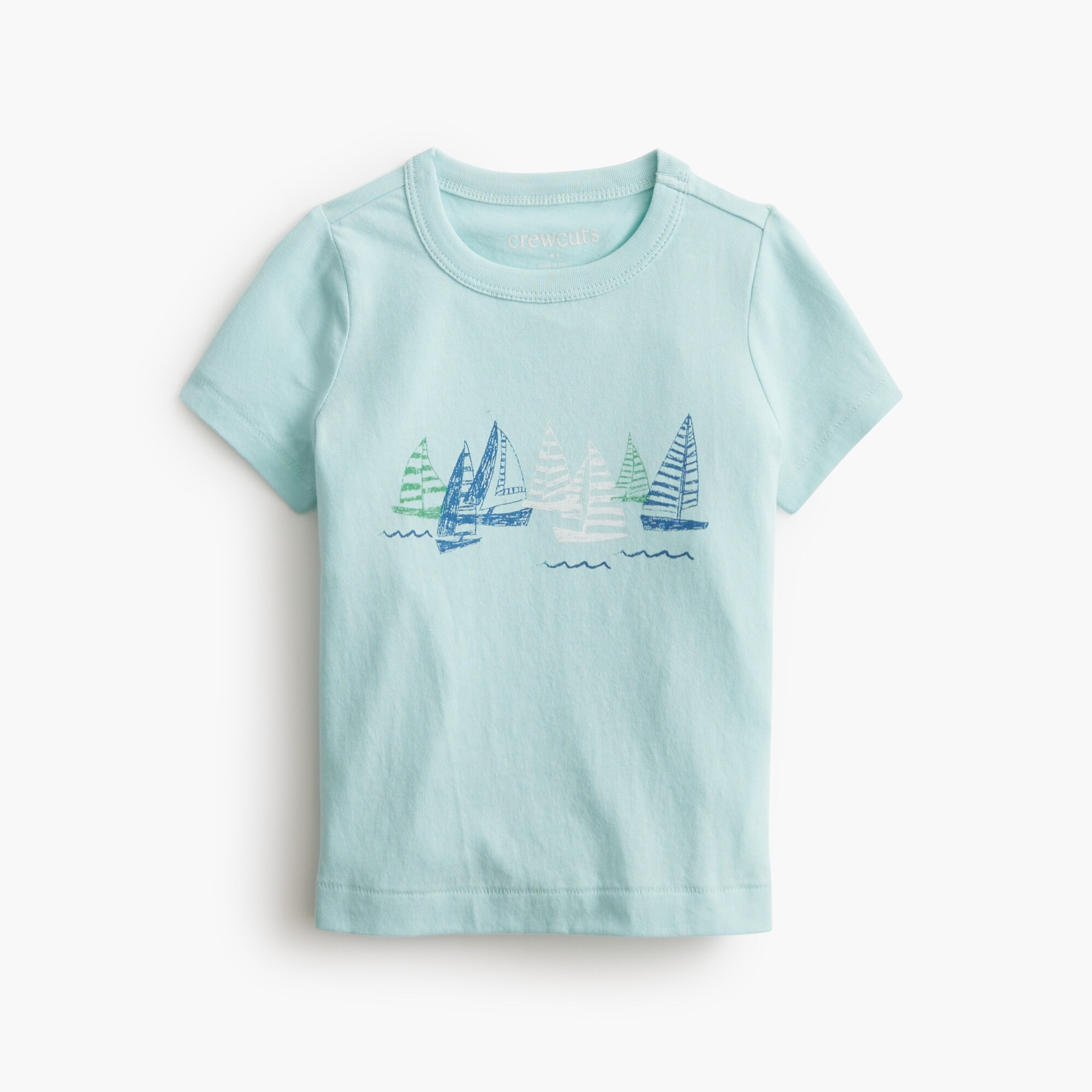 baby &amp; toddler boys' sailboat graphic tee for toddler