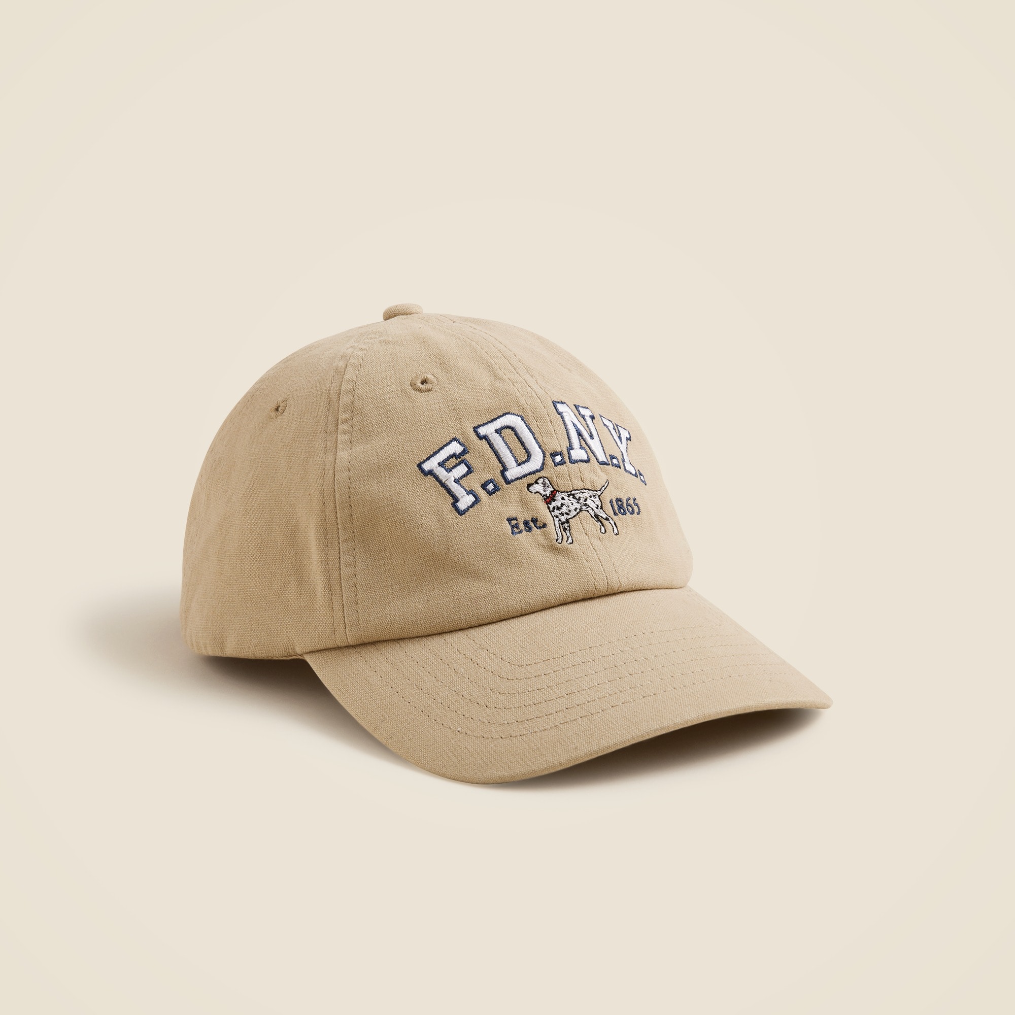 J.Crew: Limited-edition FDNY® Twill Baseball Cap For Men