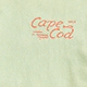 Vintage-wash cotton graphic T-shirt CLOVER CAPE COD MAP