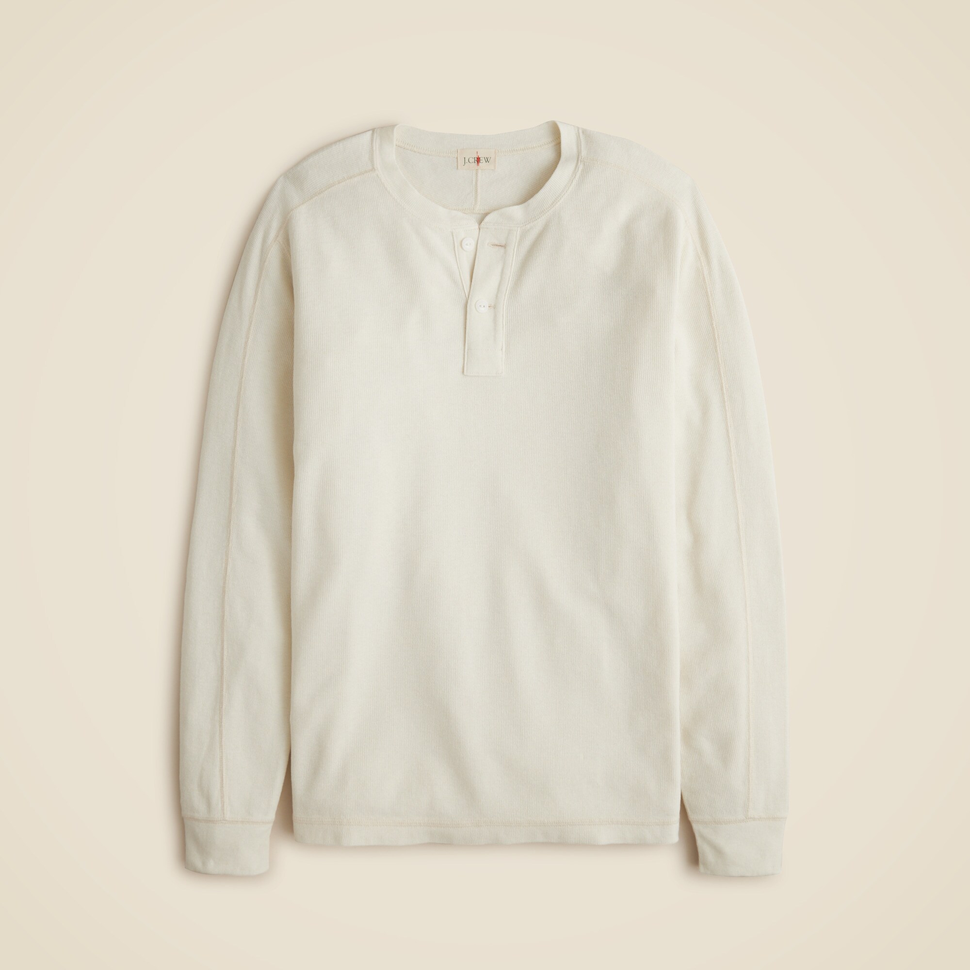  Linen-cotton blend henley