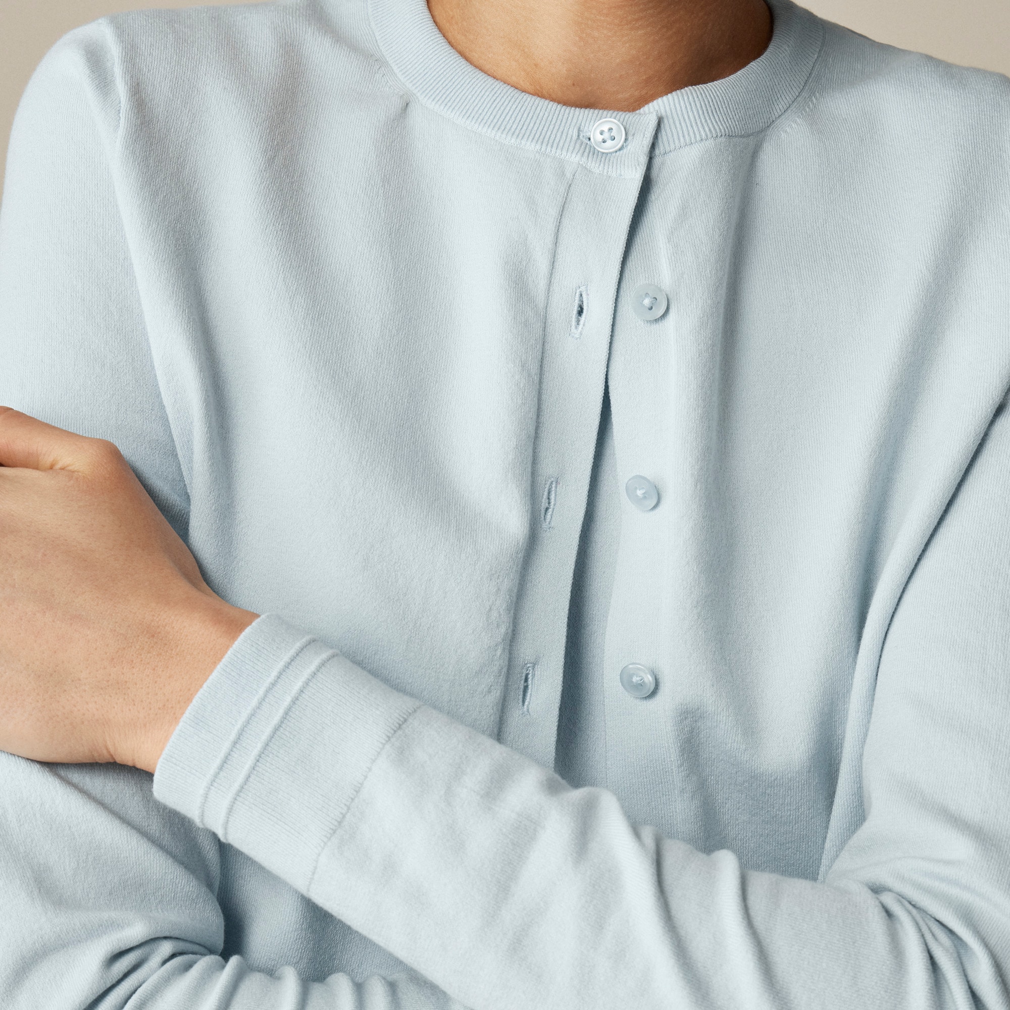 New Jackie cardigan in premium ultra-fine cotton