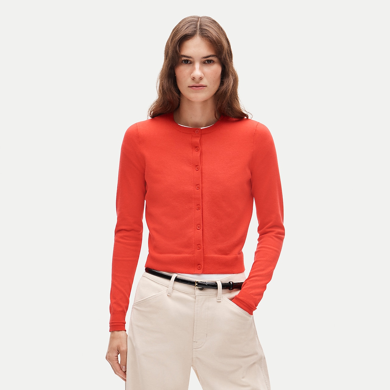 Jackie cardigan in premium ultrafine cotton by J.Crew