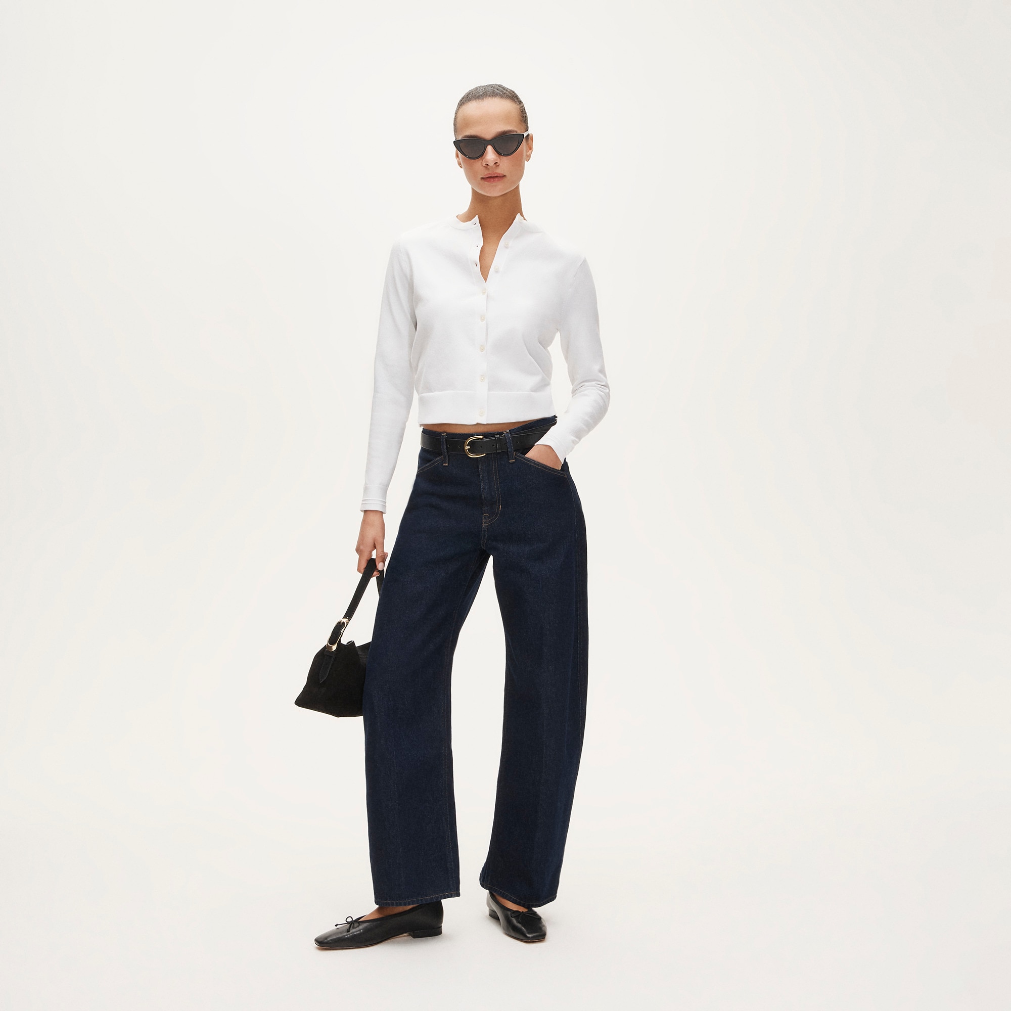 Jackie cardigan in premium ultra-fine cotton - image 4